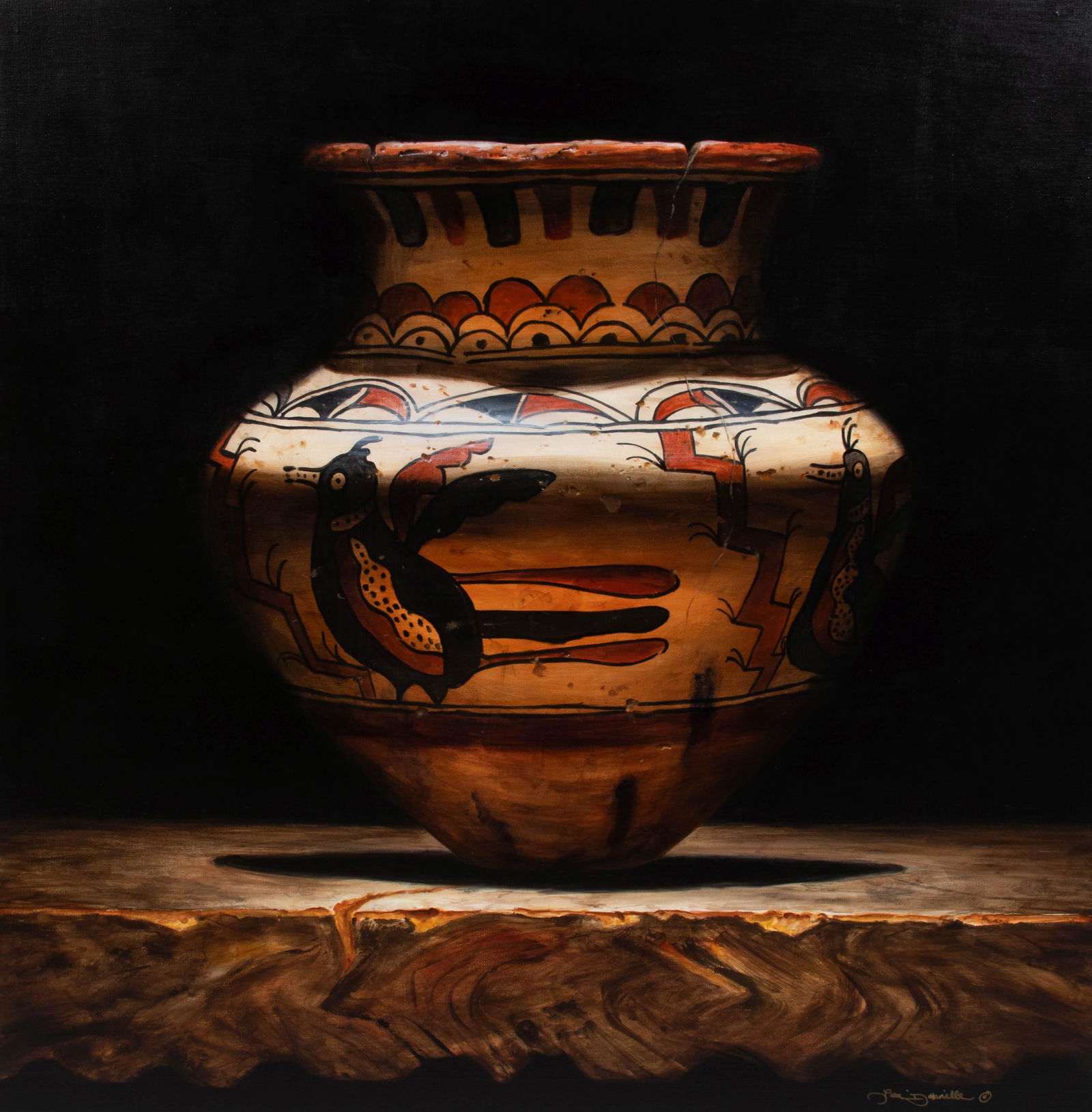 Lisa Danielle (American, b. 1948) Sassy San Ildefonso (1 of 3)