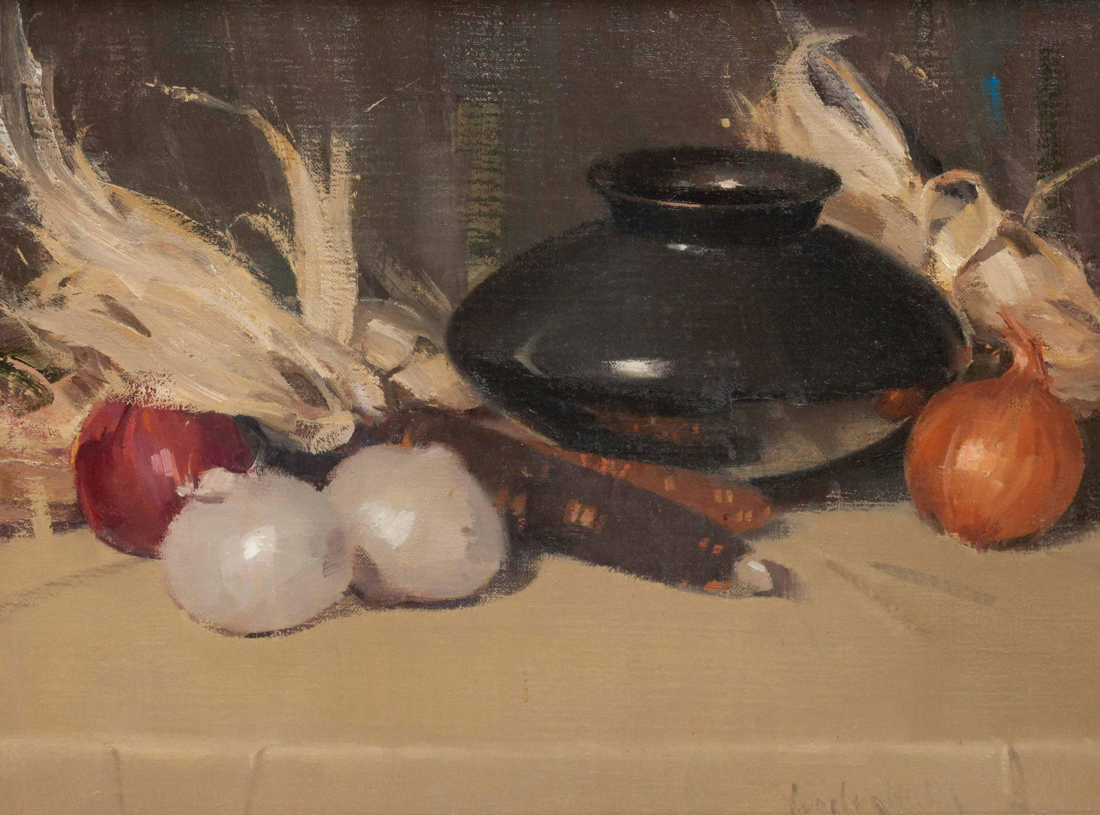 Robert Lemler (American, b. 1951) Indian Corn (1 of 3)