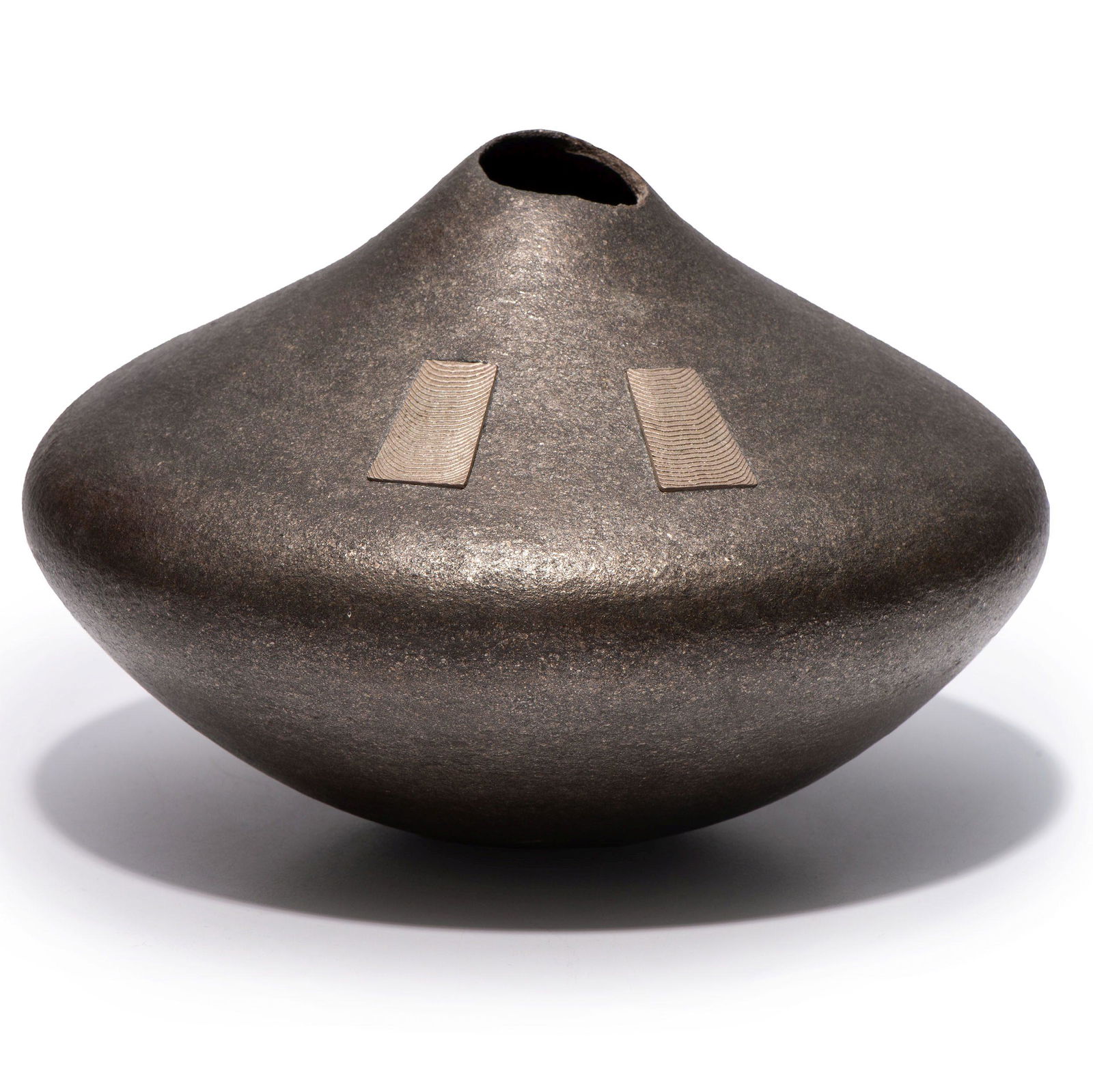 Preston Duwyenie (Hopi, b. 1951) Micaceous Blackware (1 of 6)