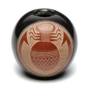 Joseph Lonewolf (Santa Clara, 1932-2014) Black, Red, (1 of 5)