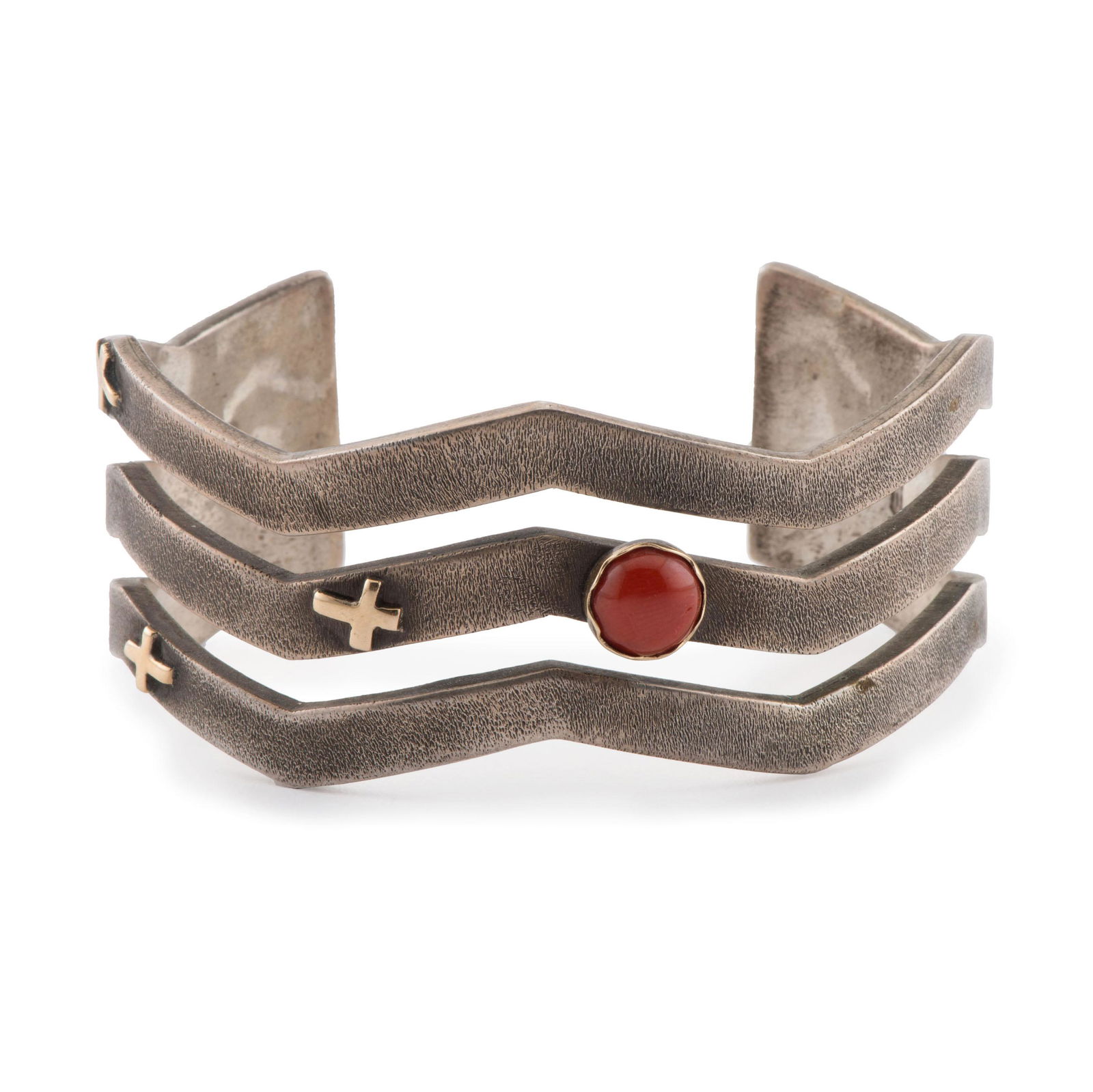 Kee Yazzie (Dine, b. 1969) Silver Cuff Bracelet (1 of 5)