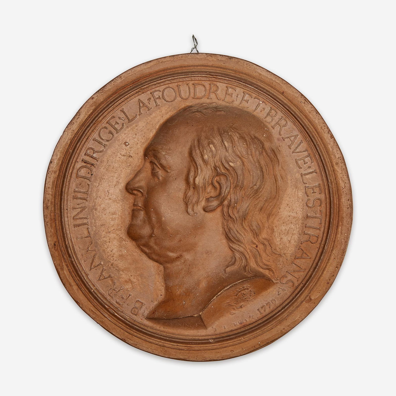 Jean-Baptiste Nini (Italian, 1717-1786) A terracotta (1 of 1)