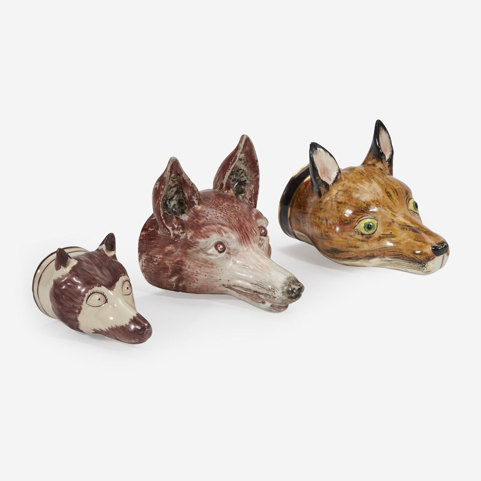 A group of three English and Italian porcelain or (1 of 2)