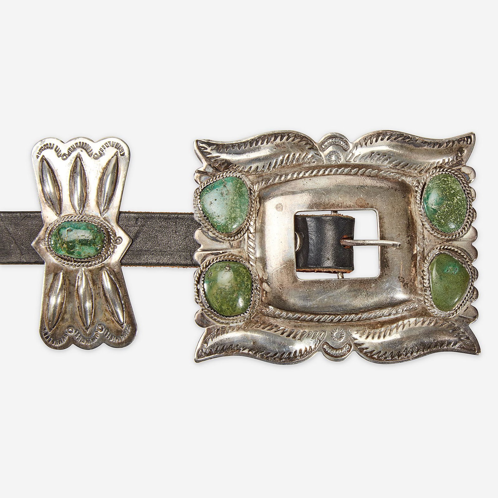 Three Southwest concho belts 20th century (1 of 4)