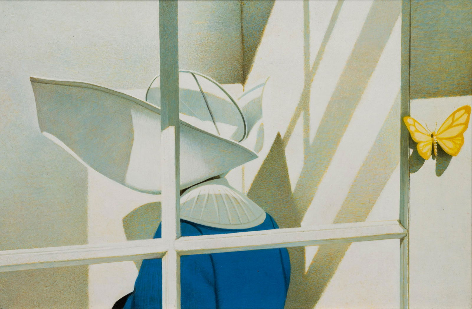 Robert Vickrey (American, 1926-2011) Nun and Monarch, (1 of 3)