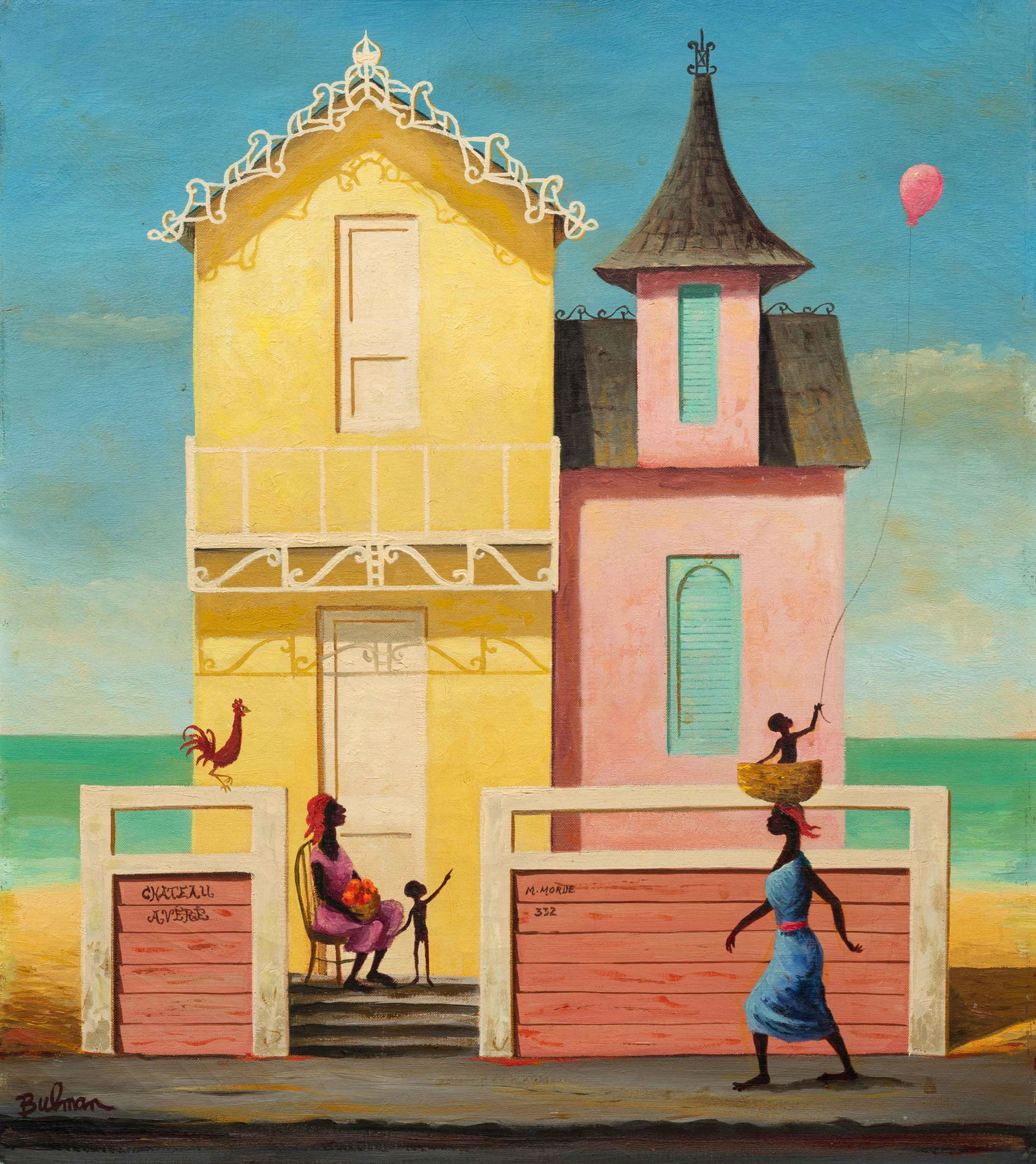 Orville Bulman (American, 1904-1978) Chateau Avere, M. (1 of 4)