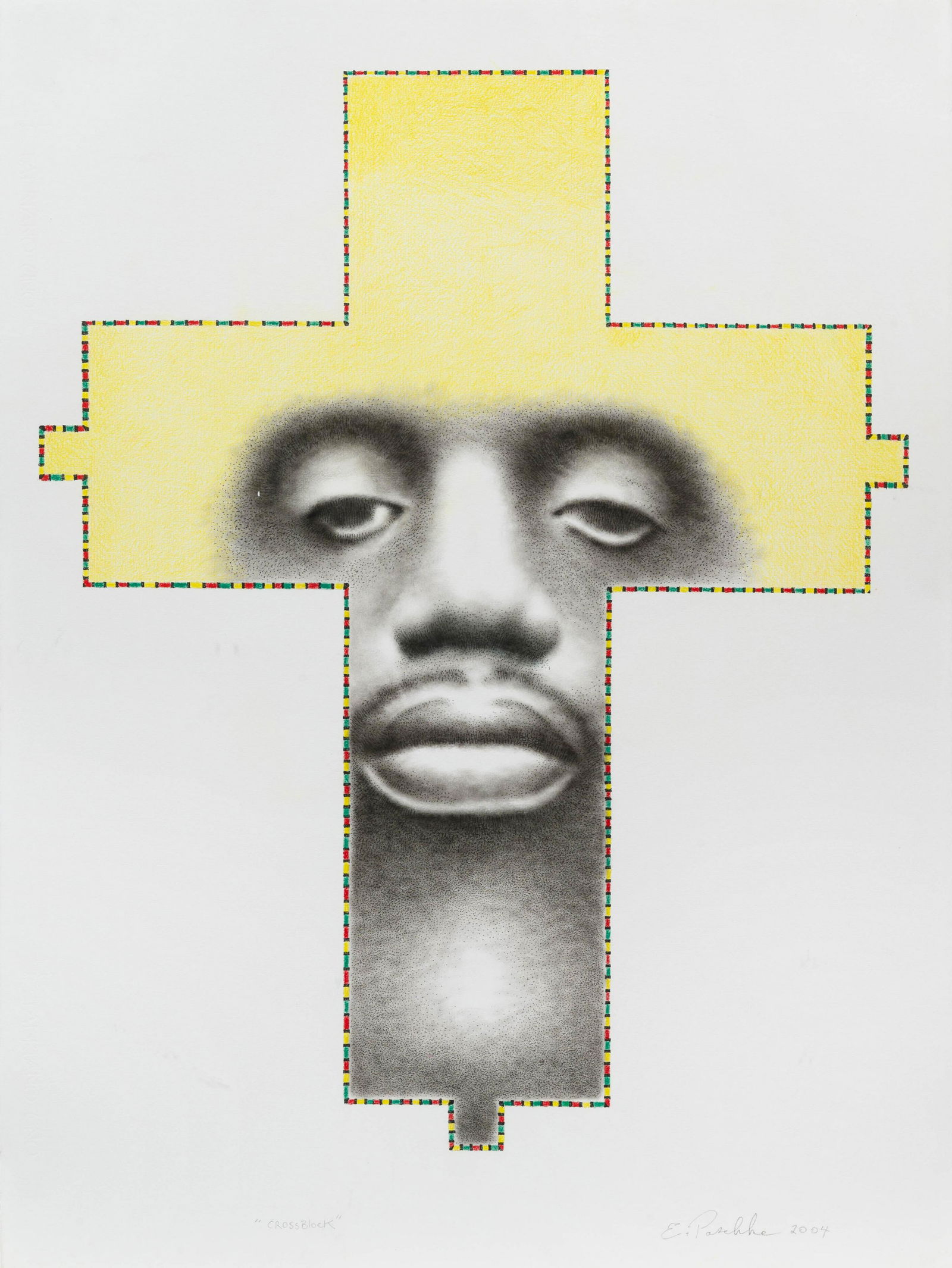 Ed Paschke (American, 1939-2004) Cross Block, 2004 (1 of 5)