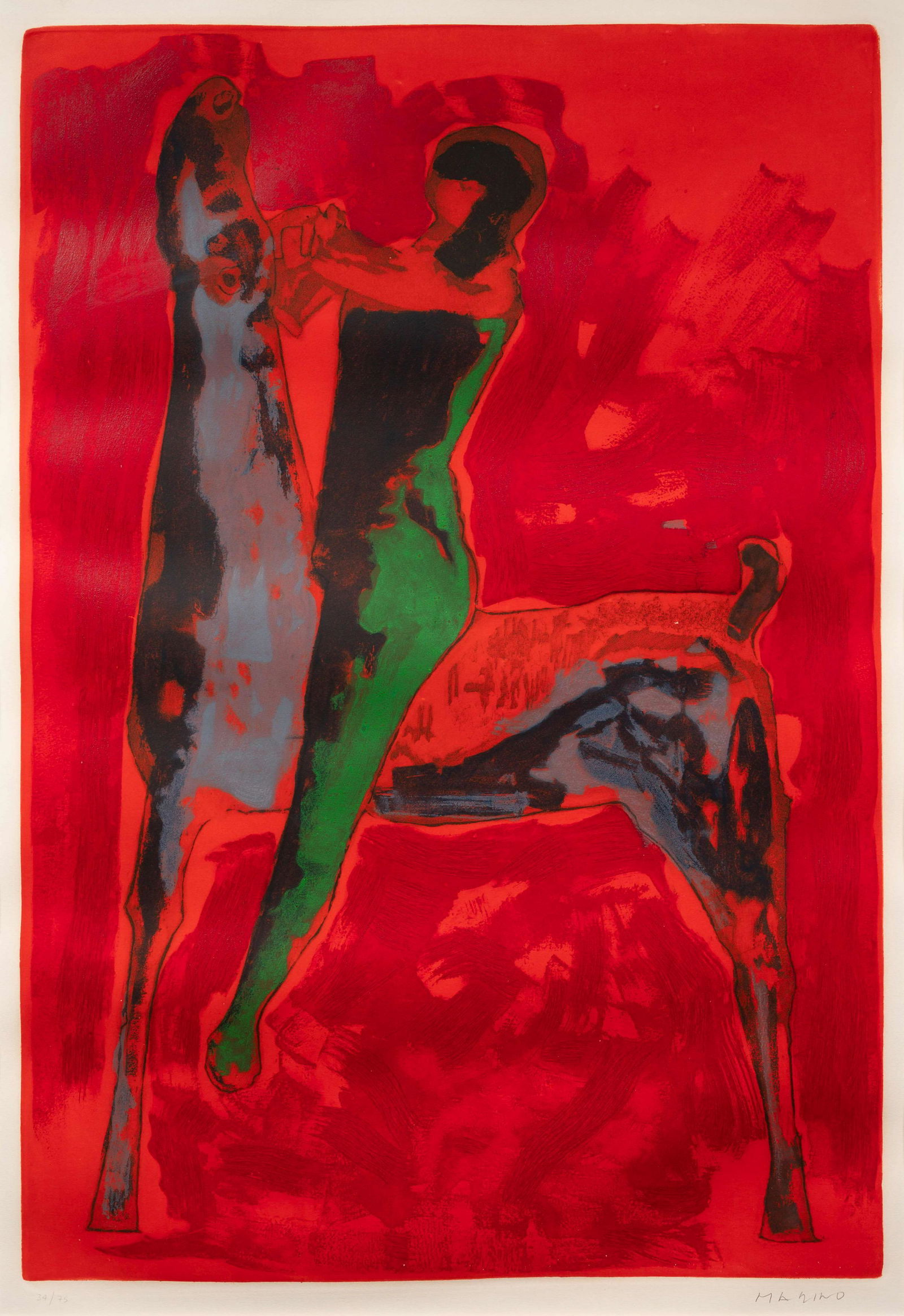 Marino Marini (Italian, 1901-1980) Gran Cavaliere, 1978 (1 of 5)