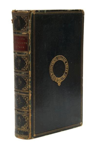 DARWIN, CHARLES. Journal of Researches into the Nat: DARWIN, CHARLES Journal of Researches Into the Natural History and Geology of the Countries Visited During the Voyage of H. M. S. Beagle Round the World. London: John Murray, 1860. 8vo, full leather,