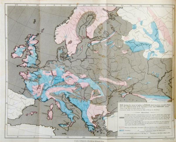 LYELL, CHARLES: LYELL, CHARLES Principles of Geology, Being an Attempt to Explain the Former Changes of the Earth's Surface by Reference to Causes Now in Operation. London: John Murray, 1833. 3 vols. 8vo, rebound in
