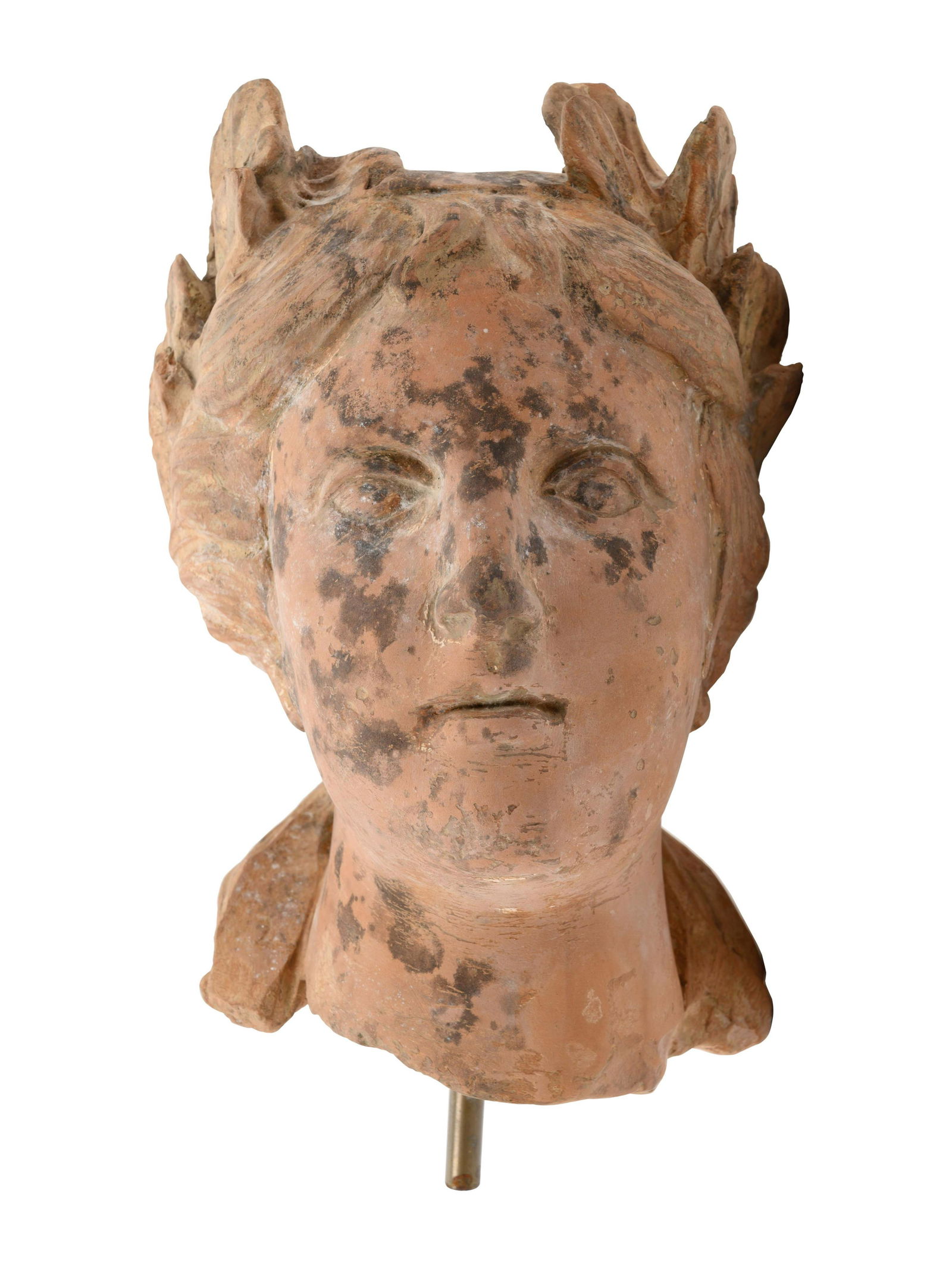 A Roman Style Terracotta Head of a Woman (1 of 5)