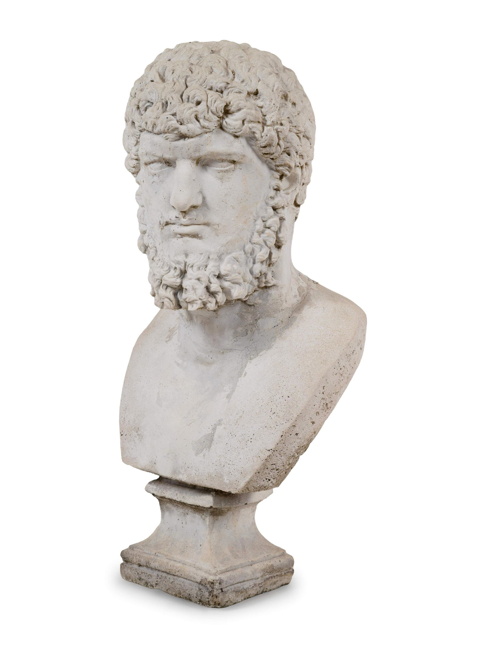 A Plaster Portrait Bust of Lucius Verus After the (1 of 4)