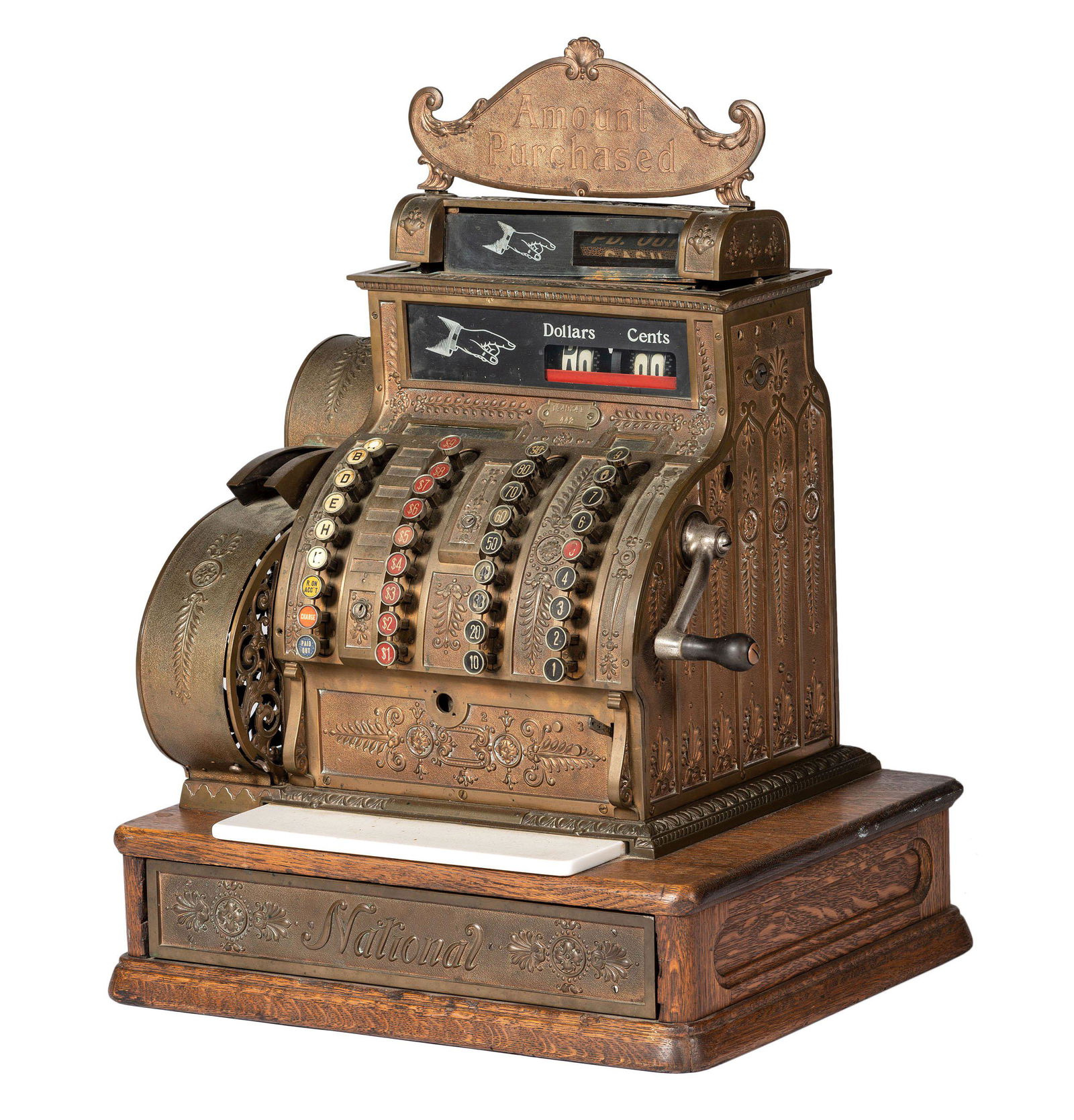 A National Cash Register, Model No. 442 (1 of 9)