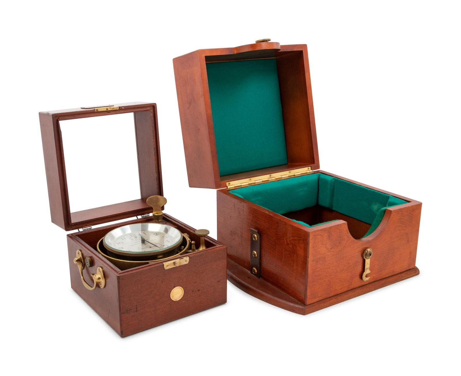 An American Mahogany Cased Two-Day Ship's Chronometer (1 of 5)