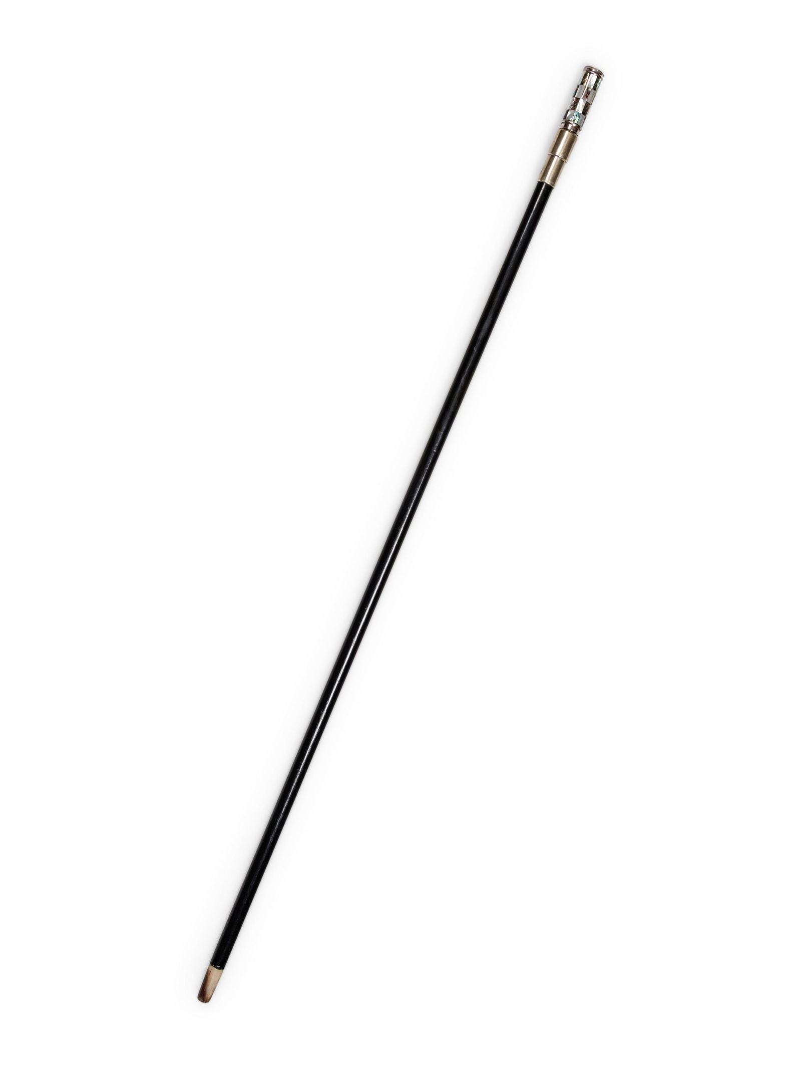 A French Silvered Metal and Mother-of-Pearl Mounted (1 of 2)