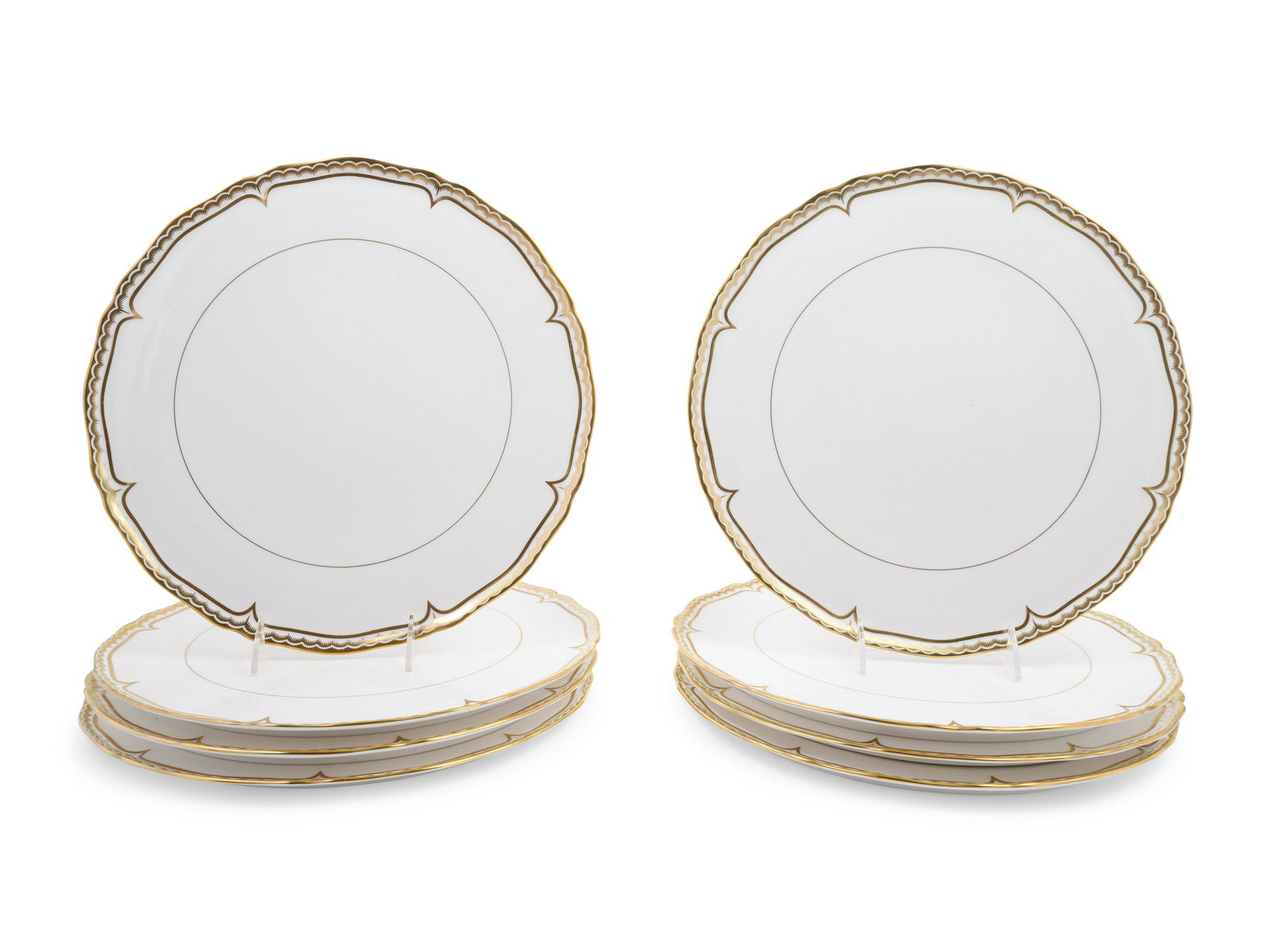 A Set of Eight Royal Worcester Marquis Porcelain (1 of 3)