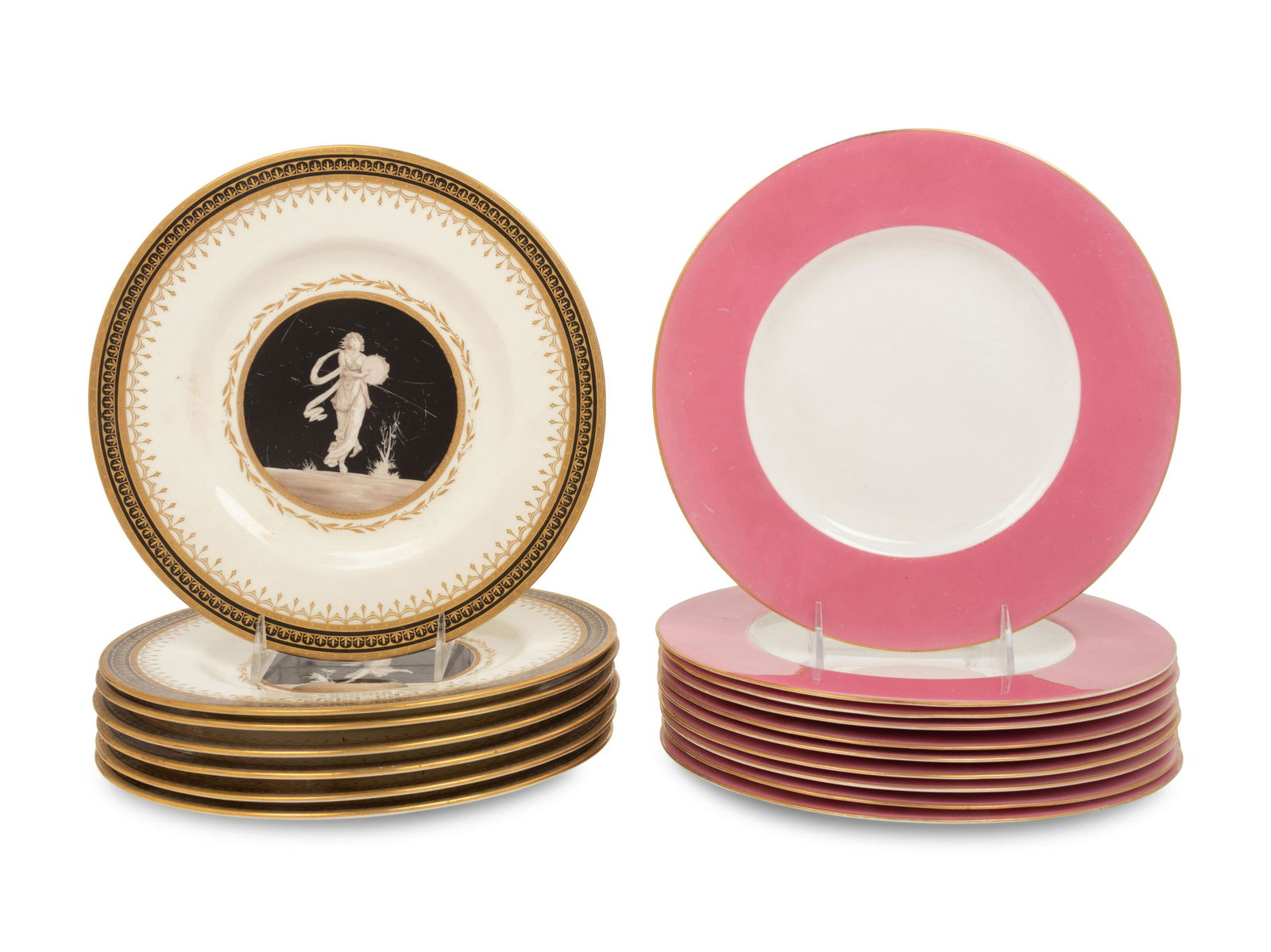 Two Sets of English Porcelain Plates (1 of 3)