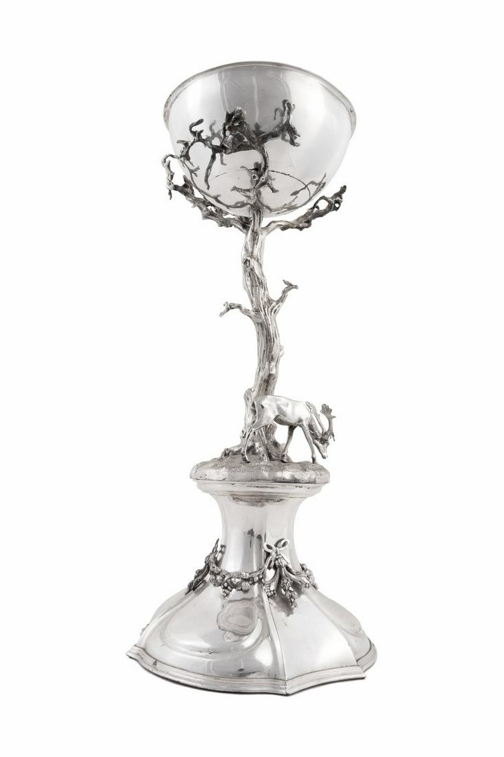 An English Silver-Plate Centerpiece (1 of 8)