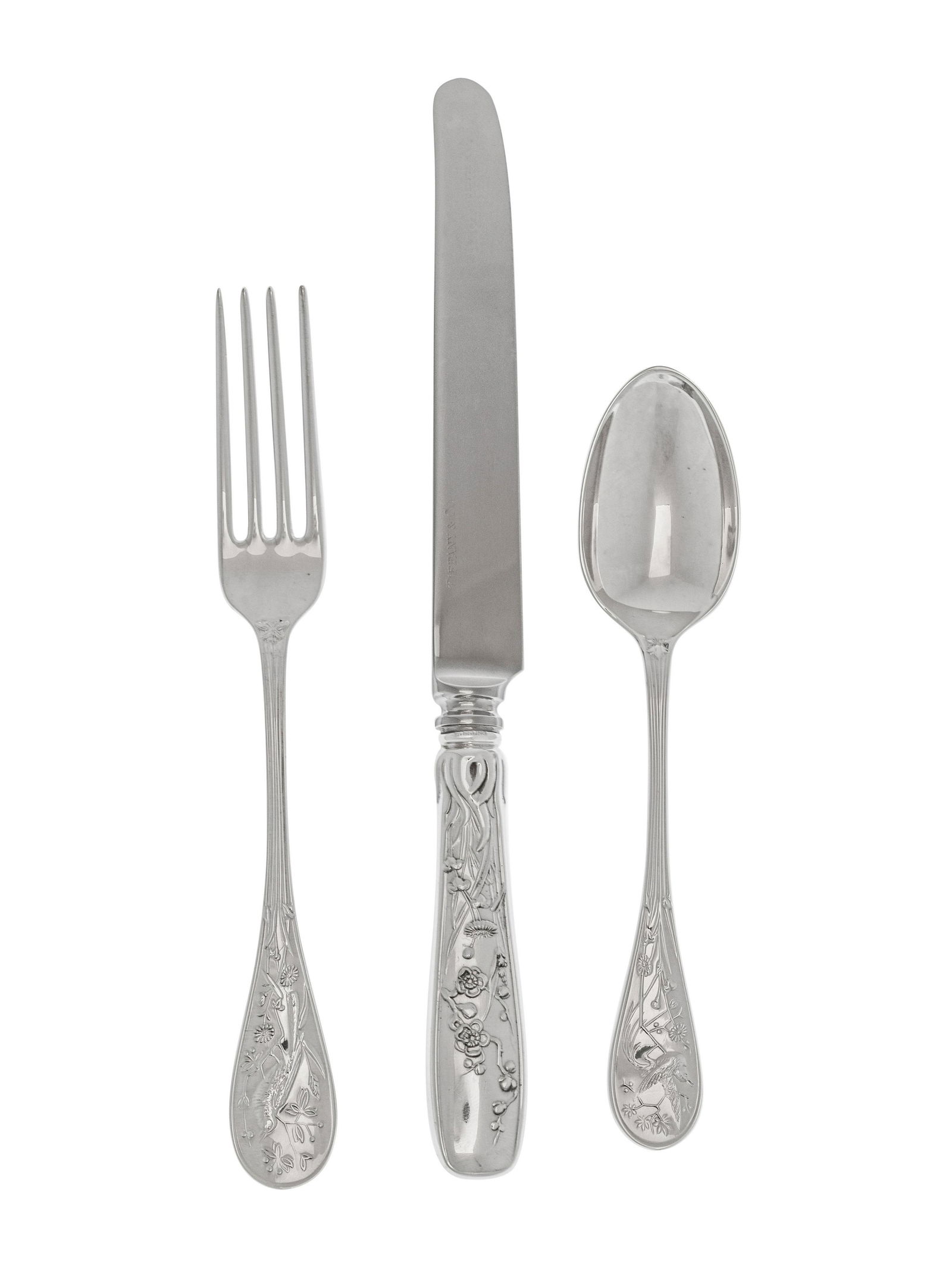 A Tiffany & Co. Silver Flatware Service (1 of 4)