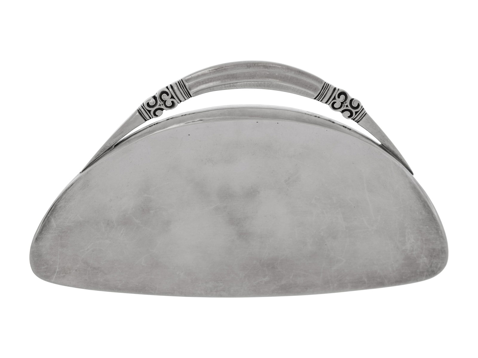 A Georg Jensen Silver Crumb Scoop (1 of 2)