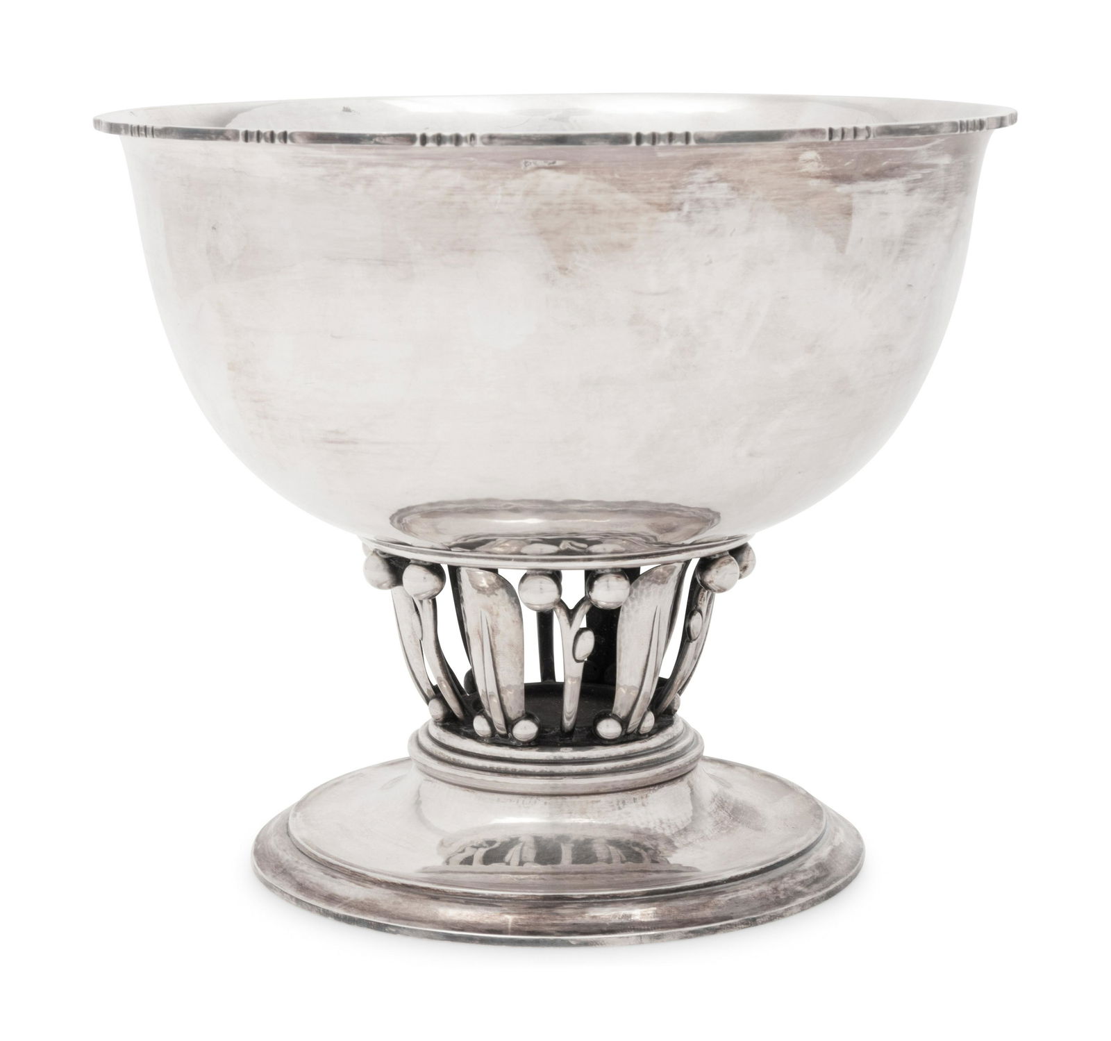 A Georg Jensen Silver Louvre Bowl (1 of 2)