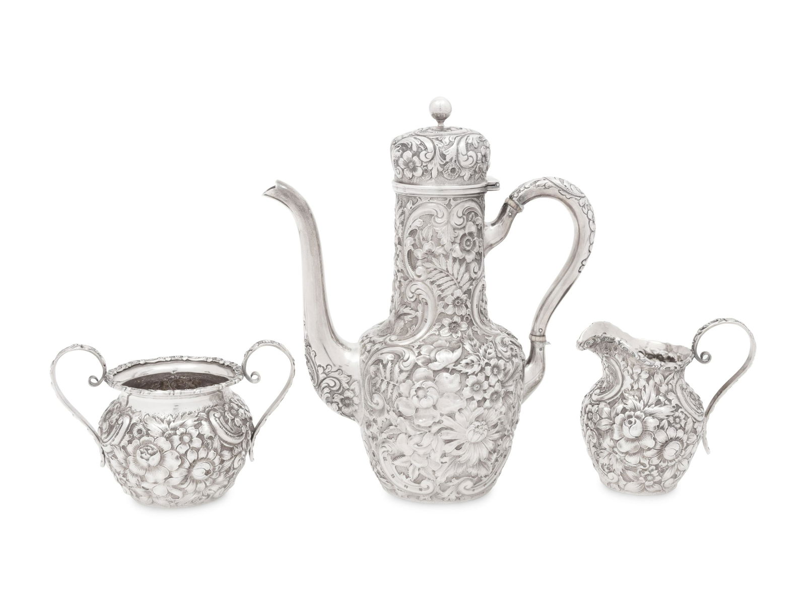 An American Silver Coffee Service (1 of 4)