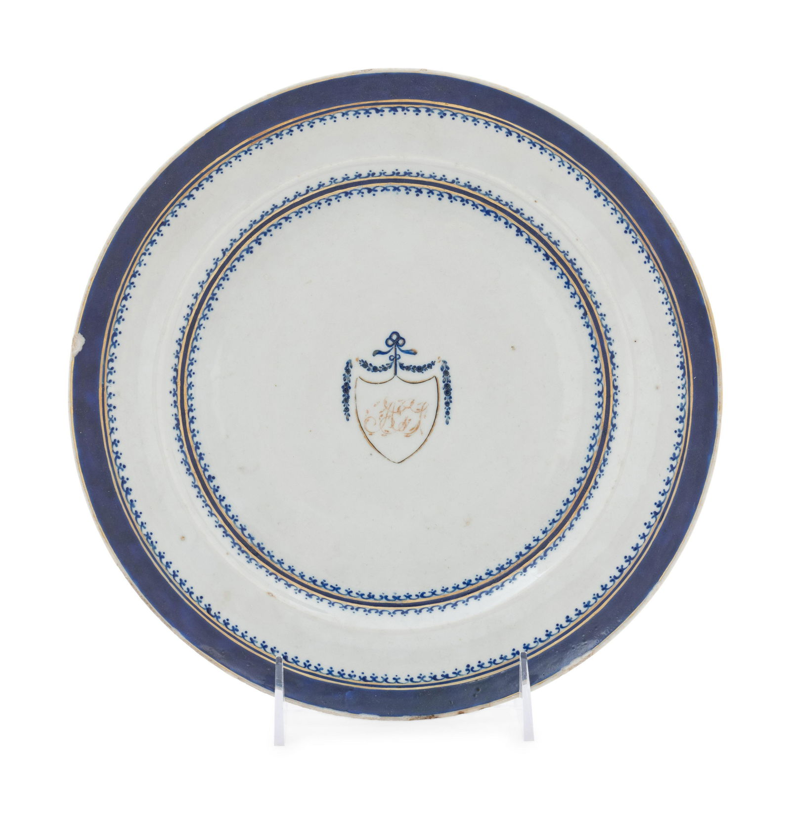 A Chinese Export Armorial Plate (1 of 2)