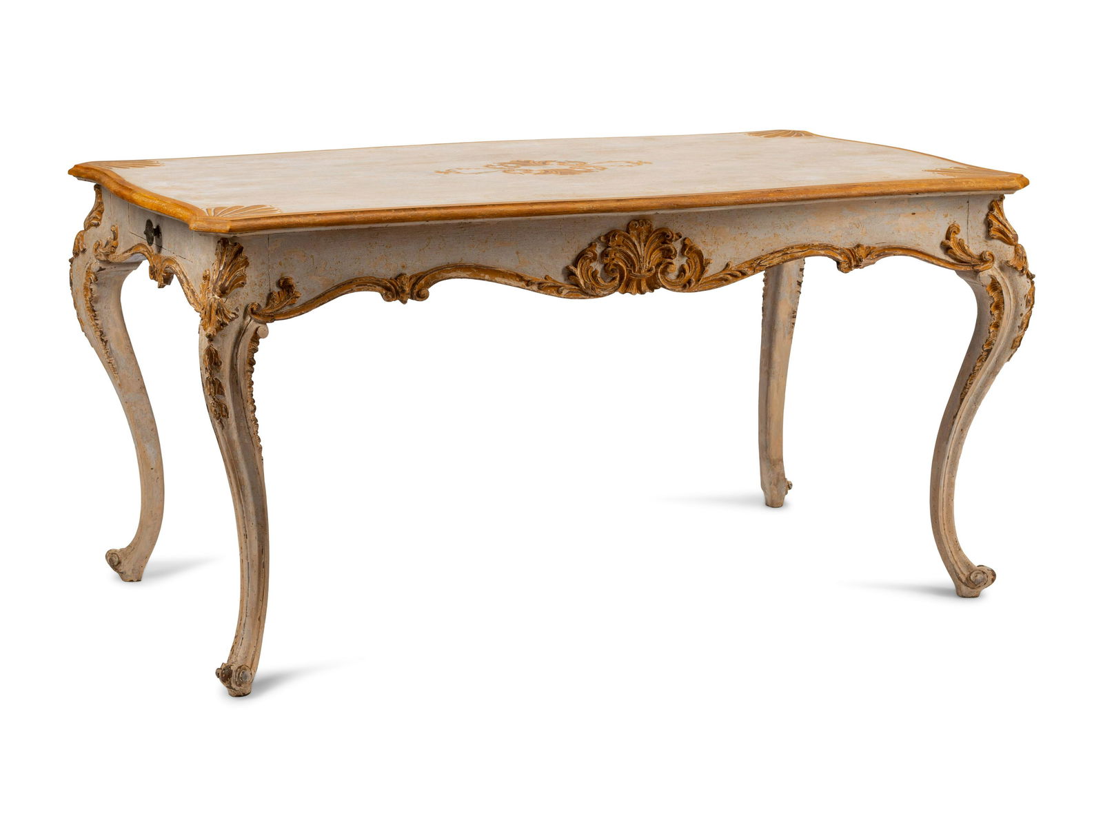 A Louis XV Style Painted Table (1 of 4)