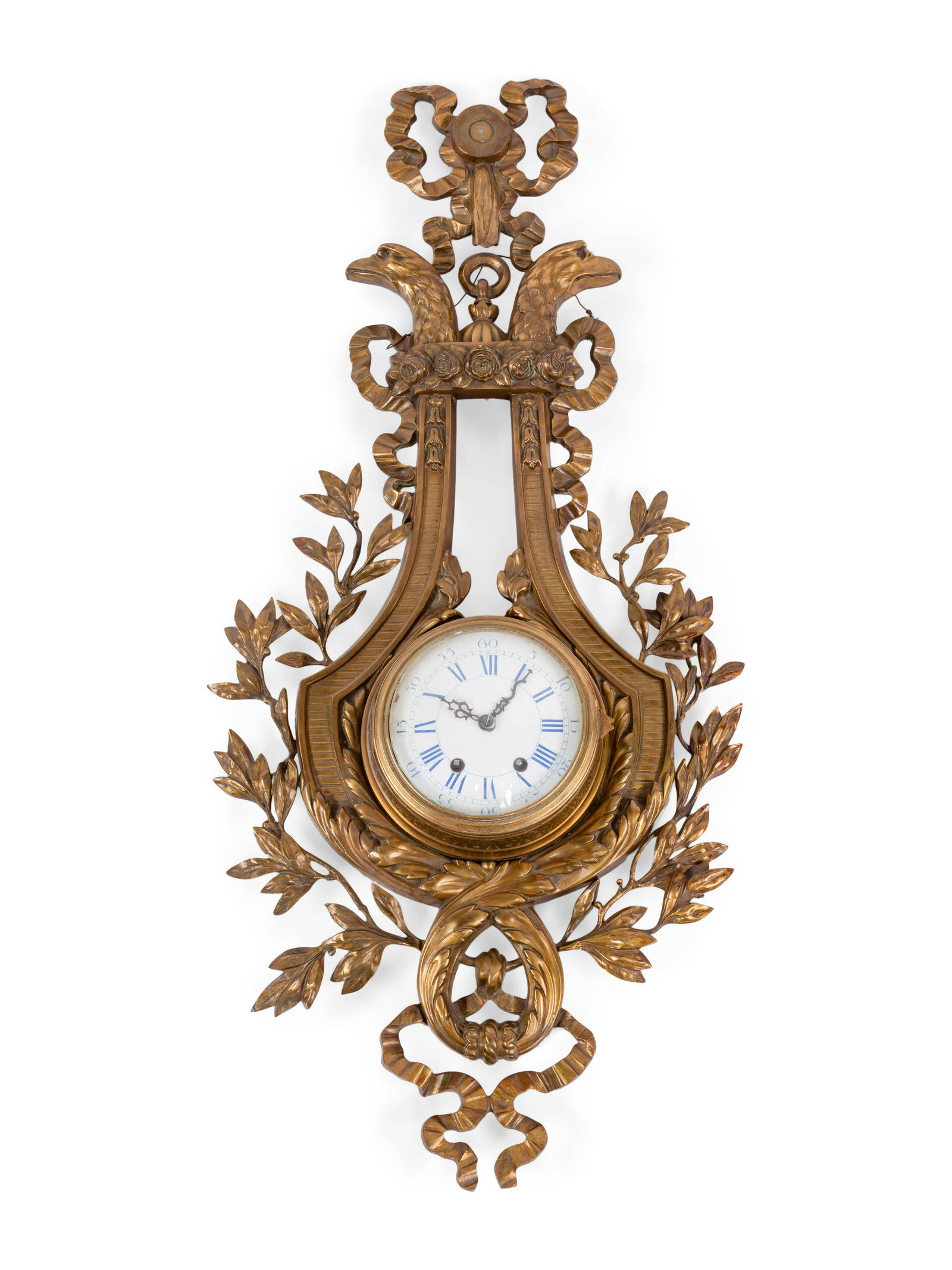 A French Bronze Cartel Clock (1 of 4)