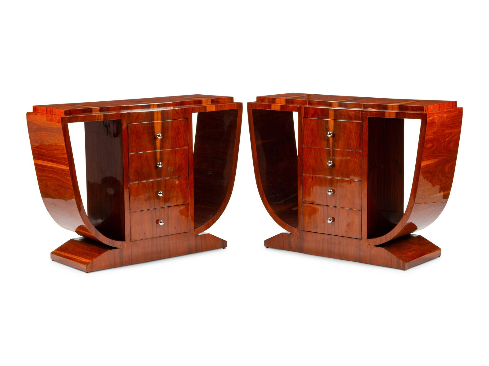 A Pair of Art Deco Style Console Tables (1 of 4)