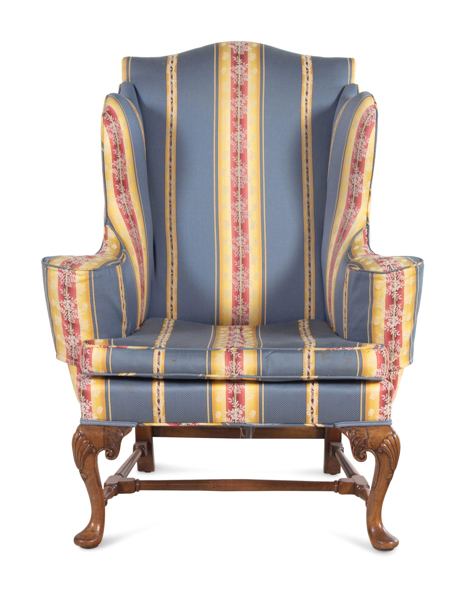 A Queen Anne Walnut Easy Chair (1 of 3)