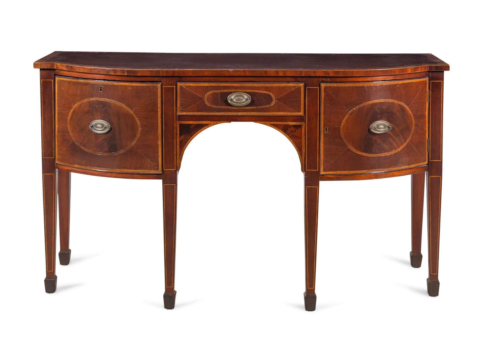 A George III Style Mahogany Sideboard (1 of 3)