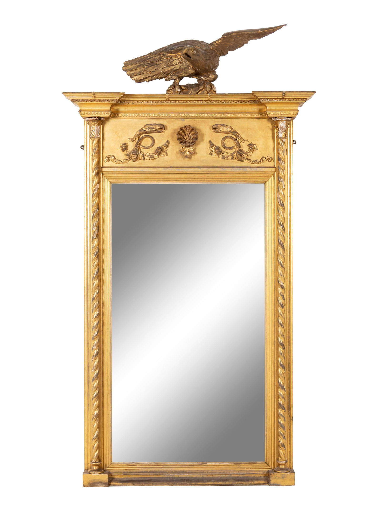 A Regency Giltwood Tabernacle Mirror (1 of 3)