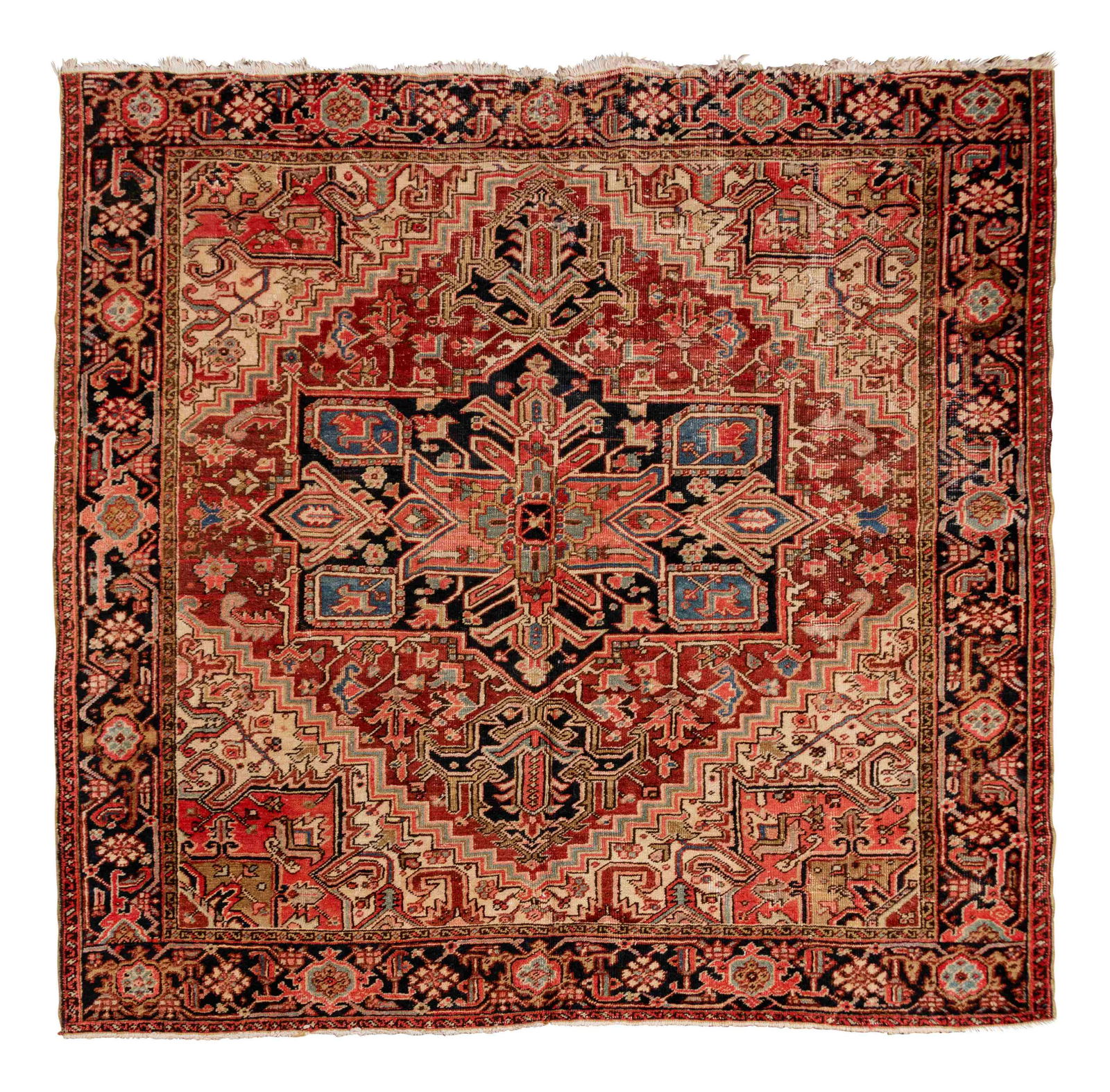 A Heriz Wool Rug (1 of 3)