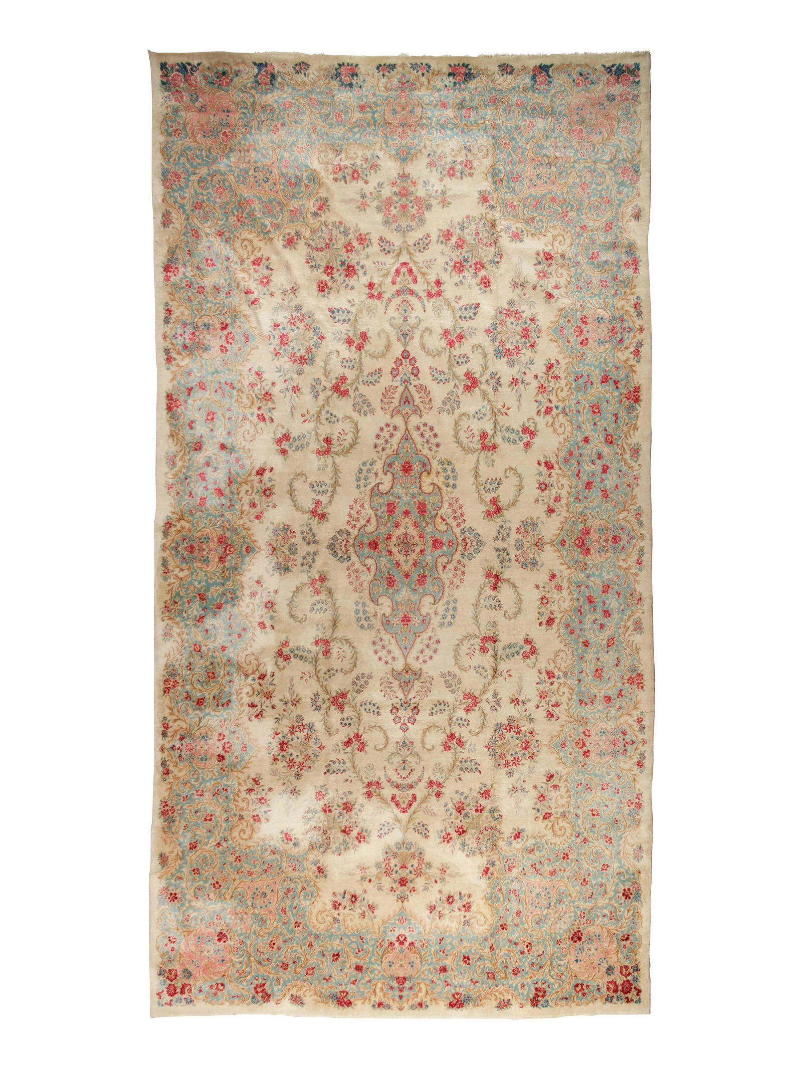 A Kirman Wool Rug (1 of 8)