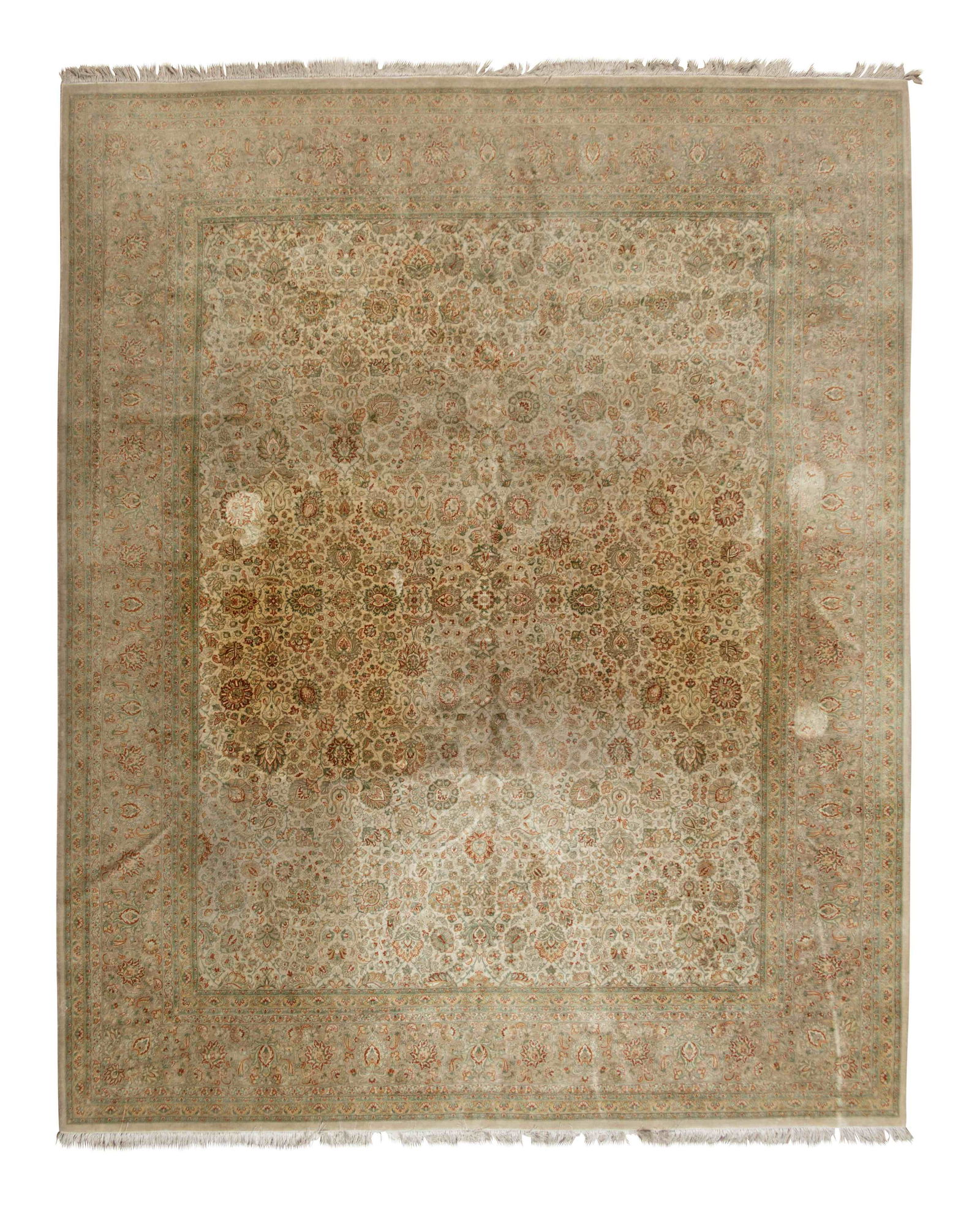 A Wool Rug: A Wool Rug Second Half 20th Century 10 feet x 8 feet. Property from a Corporate Art Collection