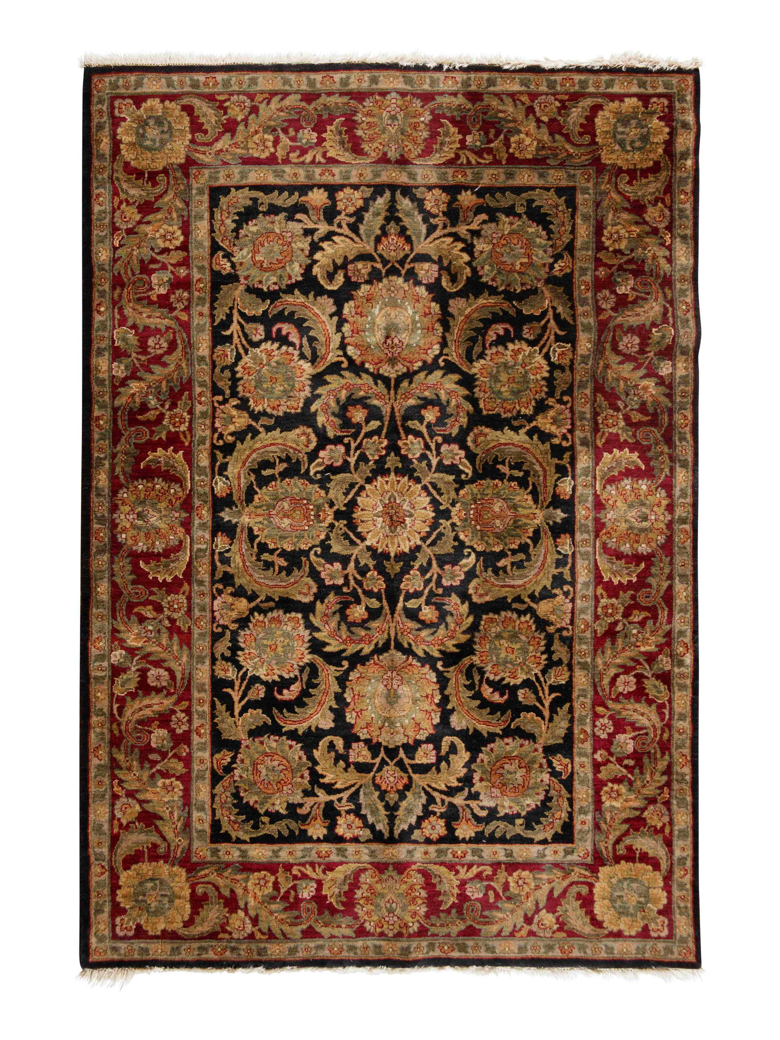 An Indian Agra Wool Rug (1 of 6)