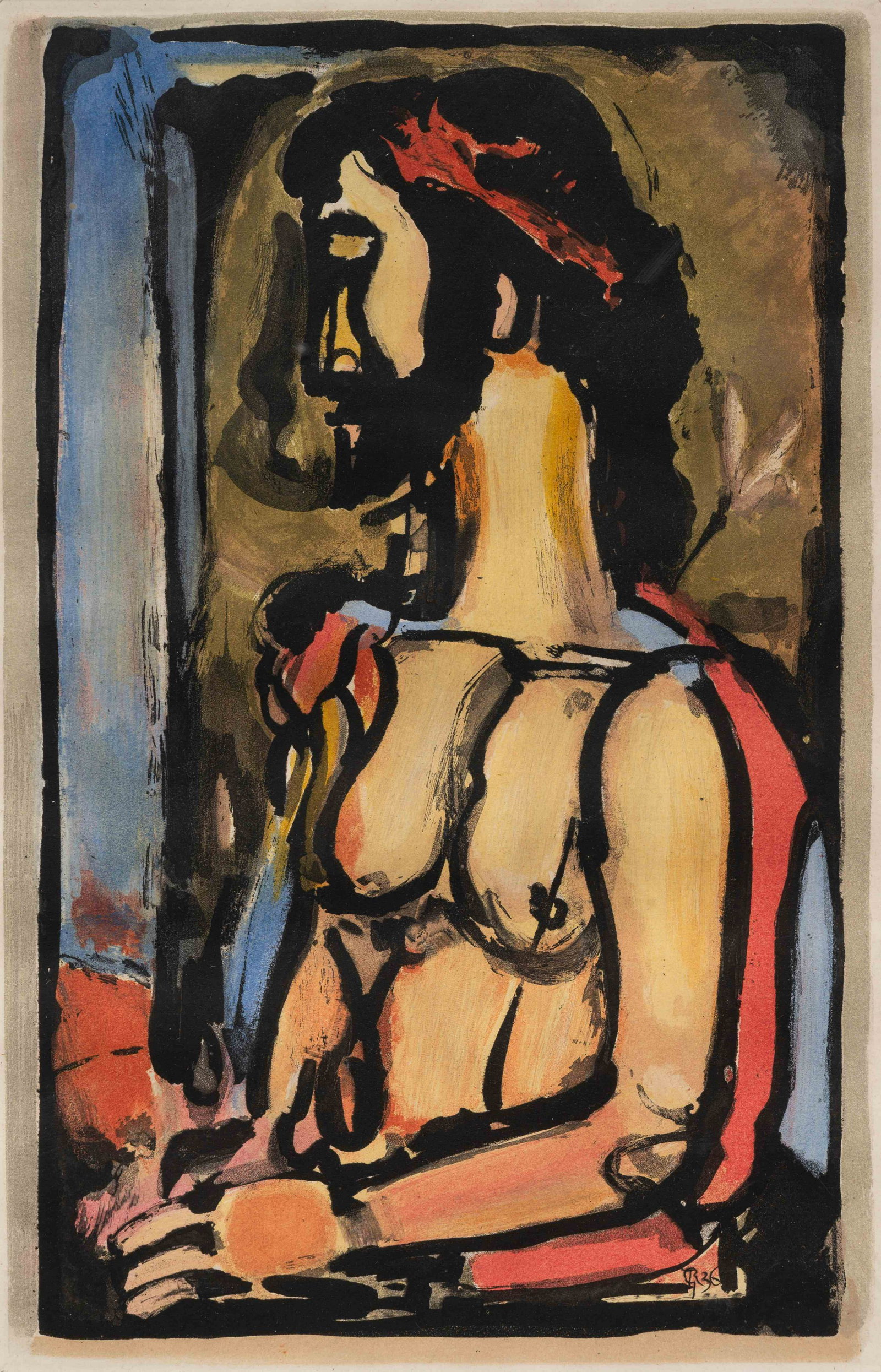 Georges Rouault (French, 1871-1958) Ecce Homo, plate 6 (1 of 4)