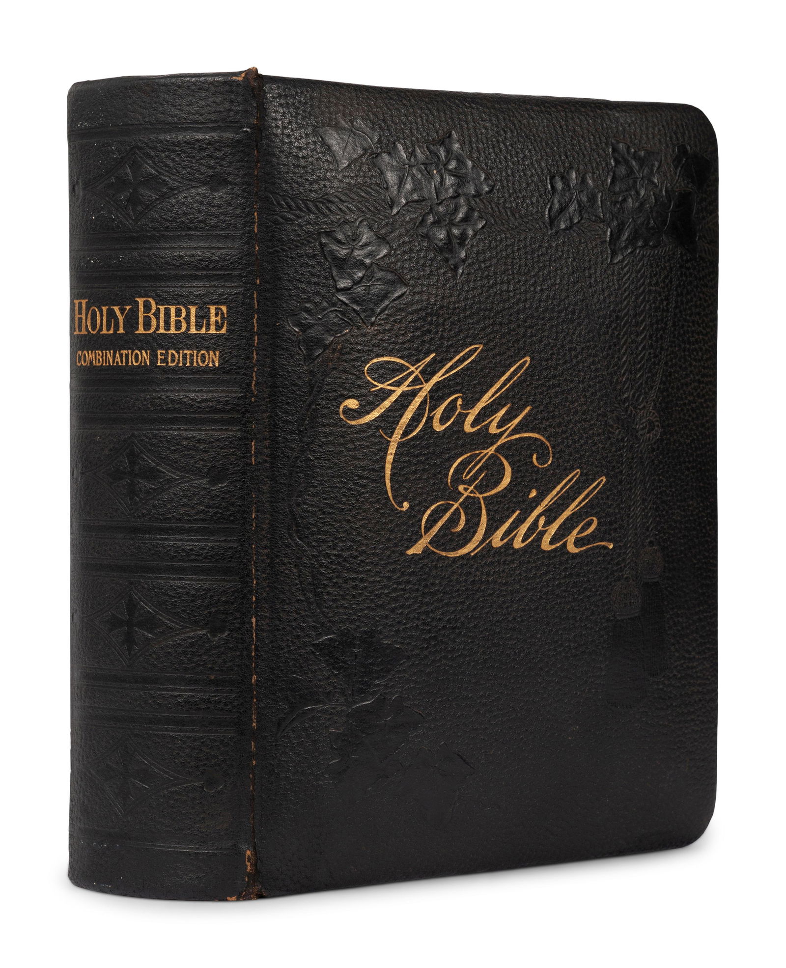 [BIBLES - 19th CENTURY]. A group of 5 Bibles, (1 of 6)