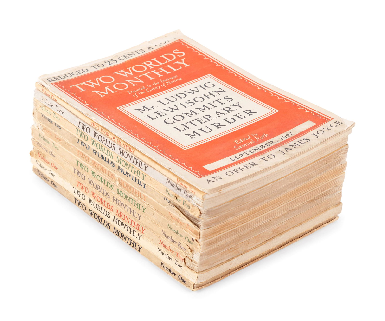 JOYCE, James (1882-1941). Ulysses. In: Two Worlds (1 of 2)