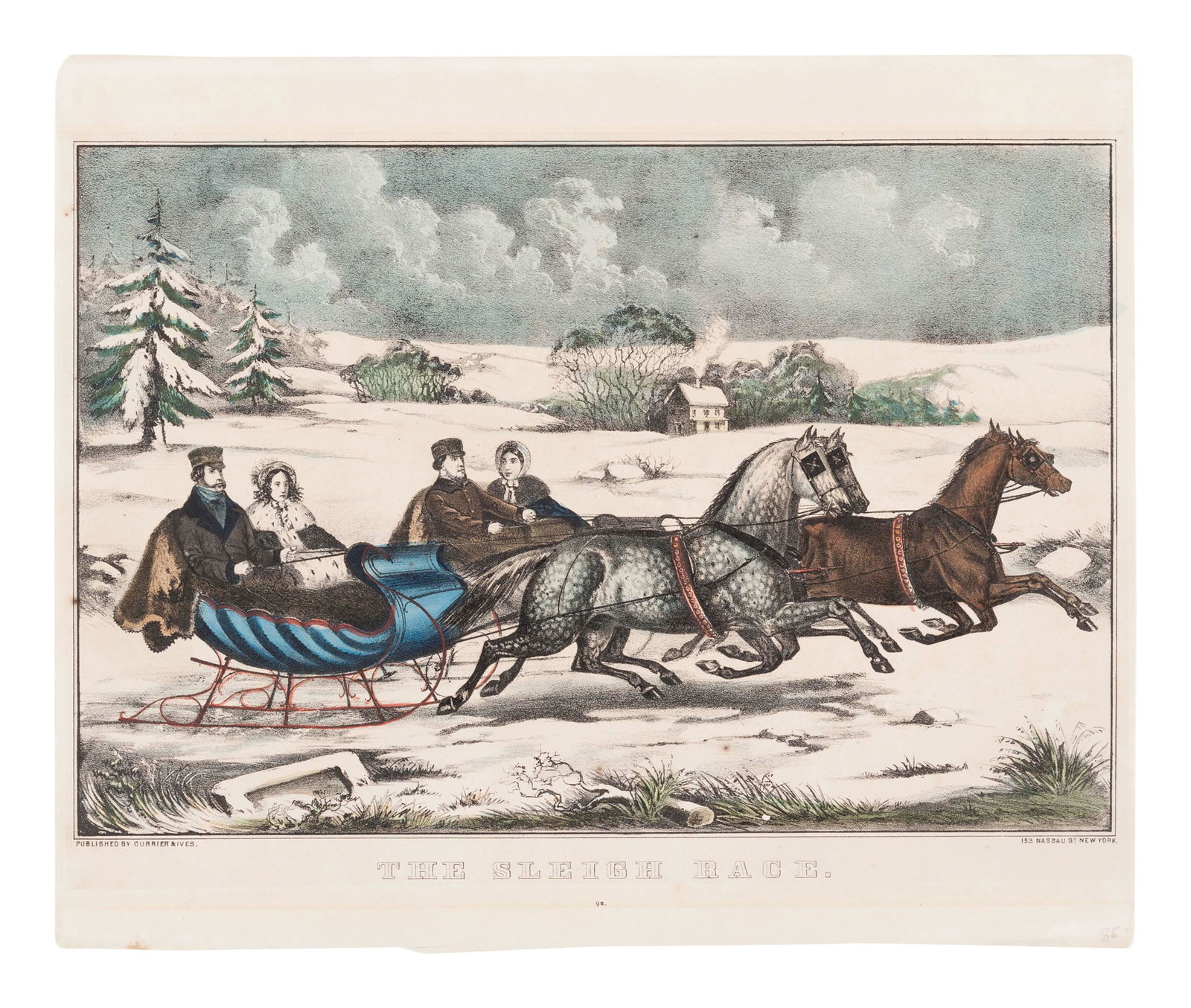 [WINTER SCENES] -- Currier & Ives, publishers (1 of 3)
