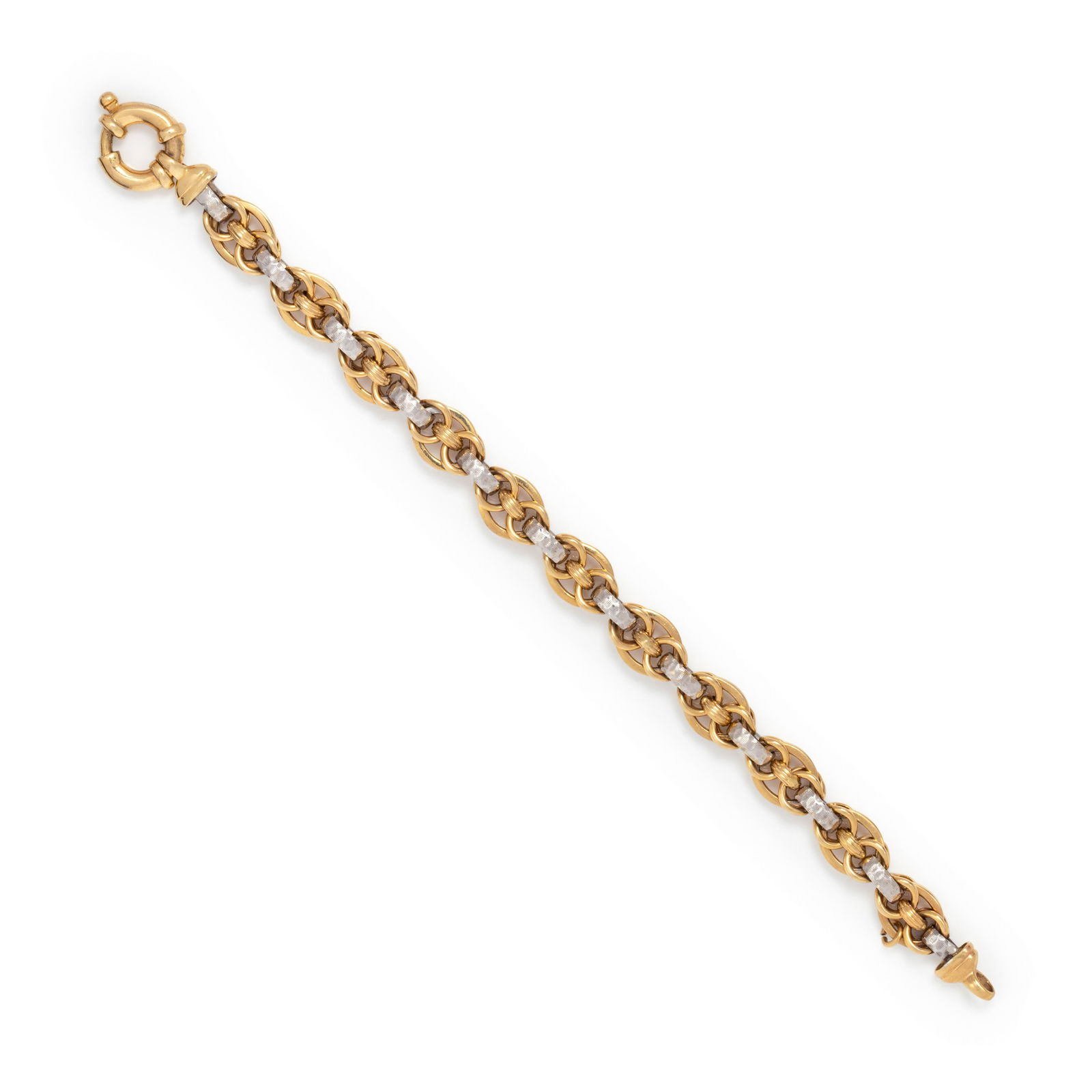 BICOLOR GOLD BRACELET (1 of 2)