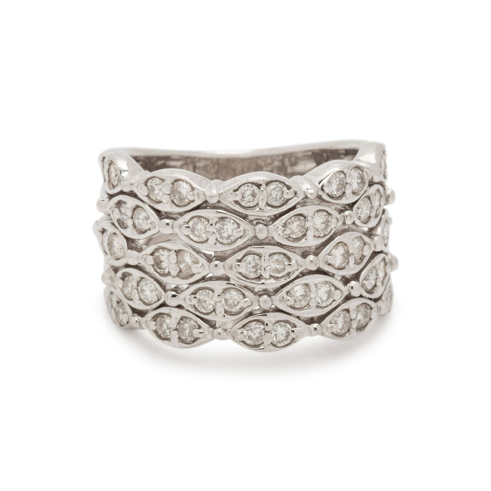 PLATINUM AND DIAMOND RING (1 of 3)