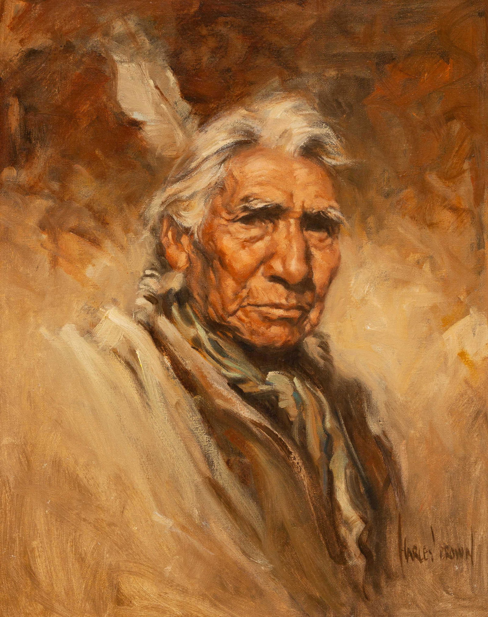 Harley Brown (American, b. 1939) Big Mountain (1 of 3)