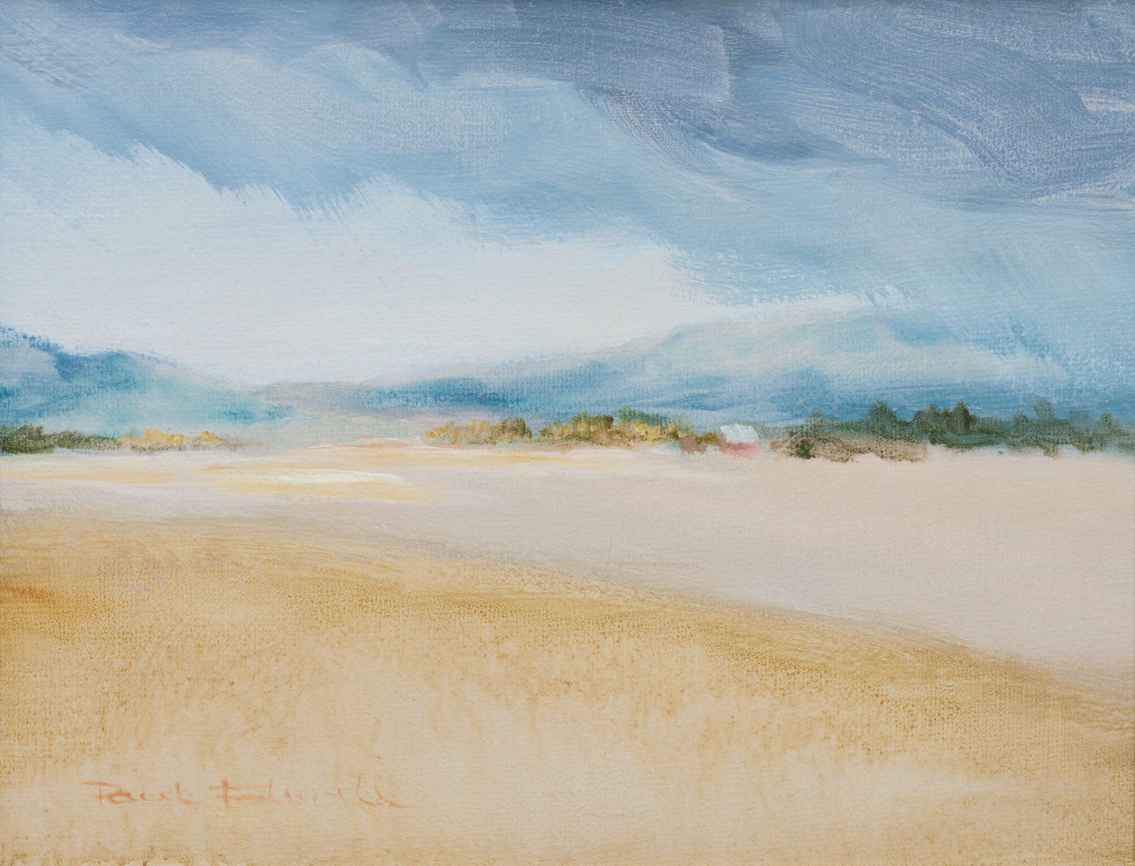 Paul Folwell (American, 20th Century) Storm Near South (1 of 3)