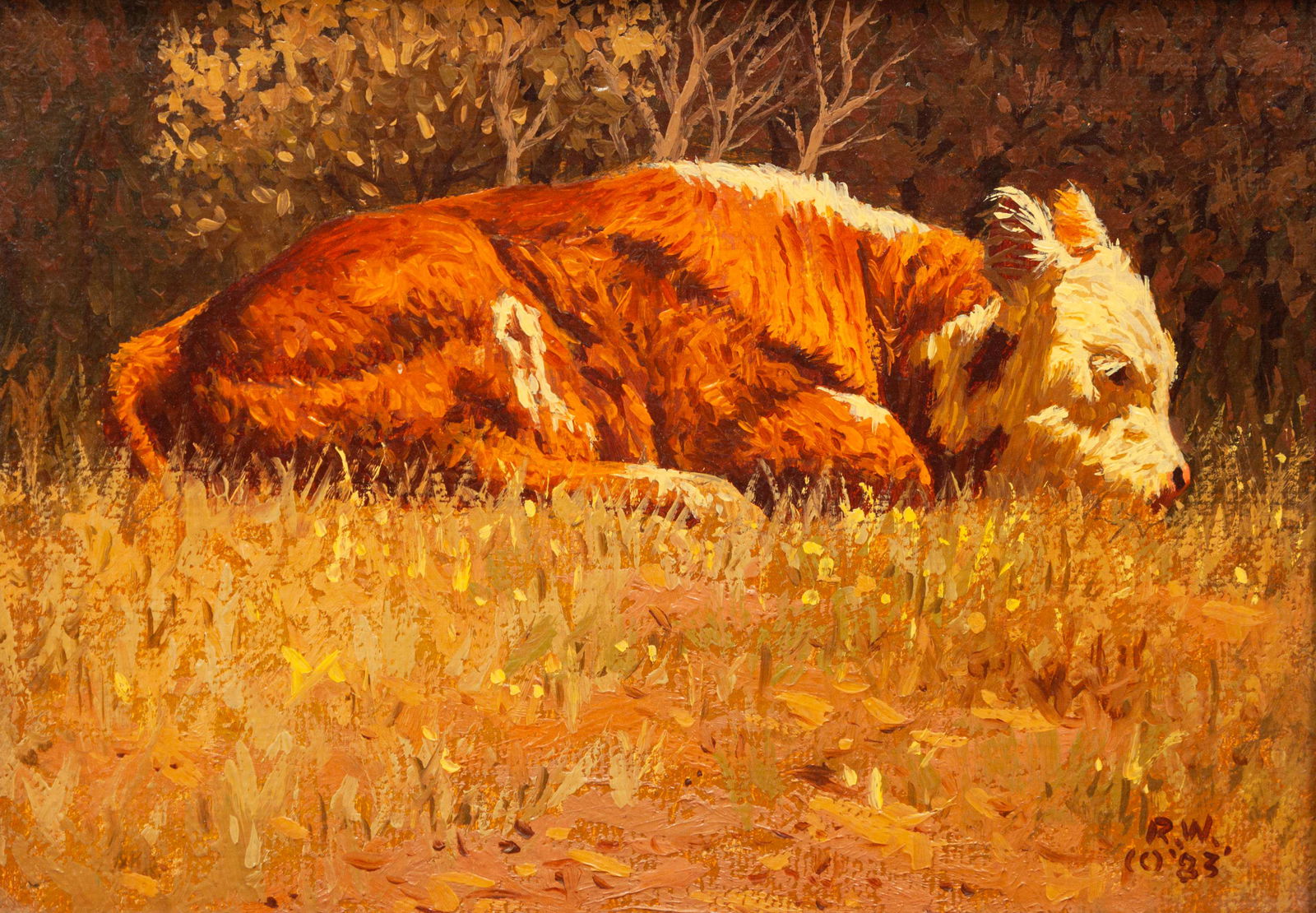 Robb Woods (American, 20th century) Sleepy, 1983 (1 of 3)