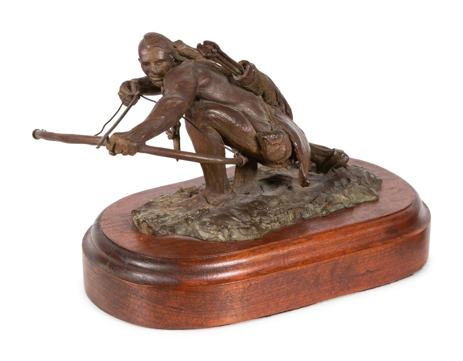 Jud Hartmann (American, b. 1948) Crouching Hunter, 1996 (1 of 6)