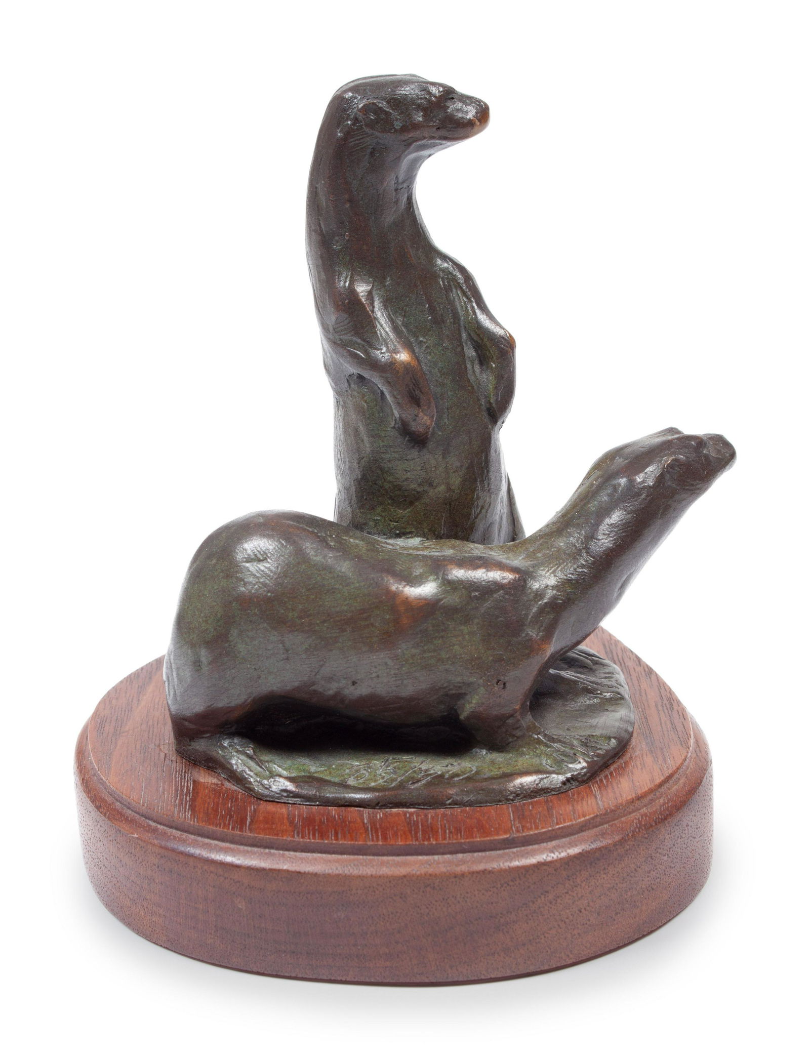 Hollis Williford (American, 1940-2007) River of Otters, (1 of 4)