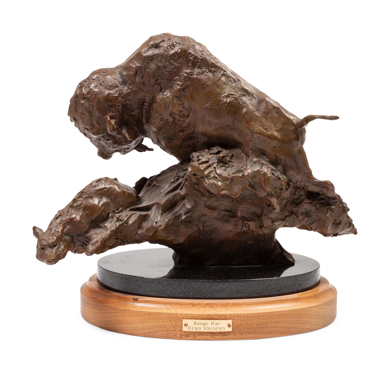 Herb Mignery (American, b. 1937) Range War, edition 6/9 (1 of 4)