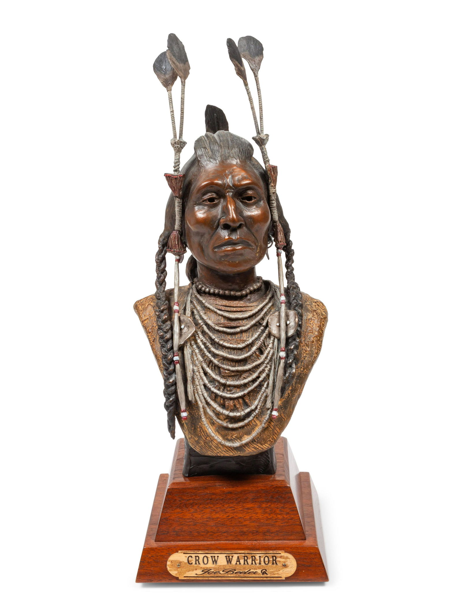 Joe Beeler (American, 1931-2006) Crow Warrior,  (1 of 4)